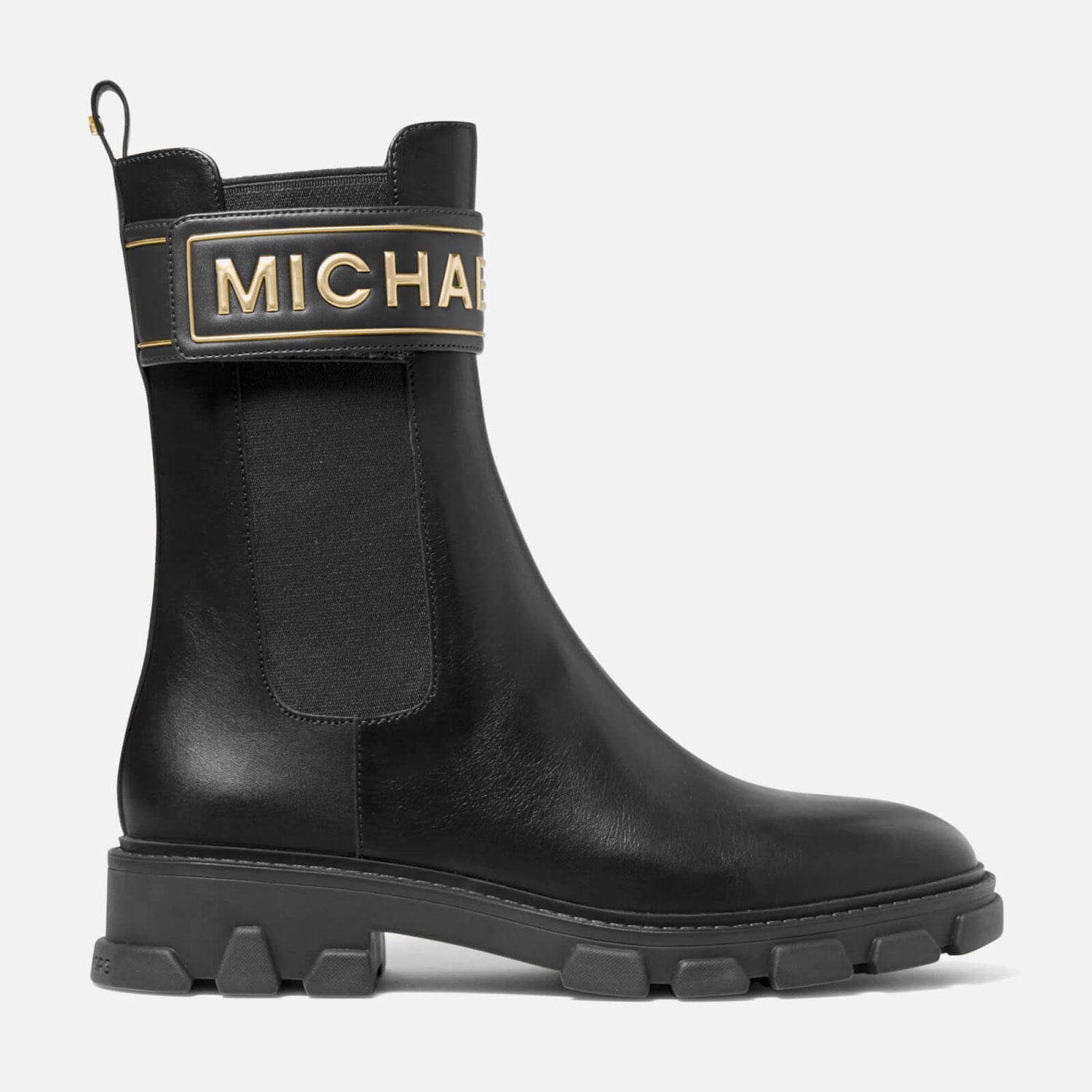 MICHAEL Michael Kors Women's Ridley Leather Chelsea Boots - Black - UK 3