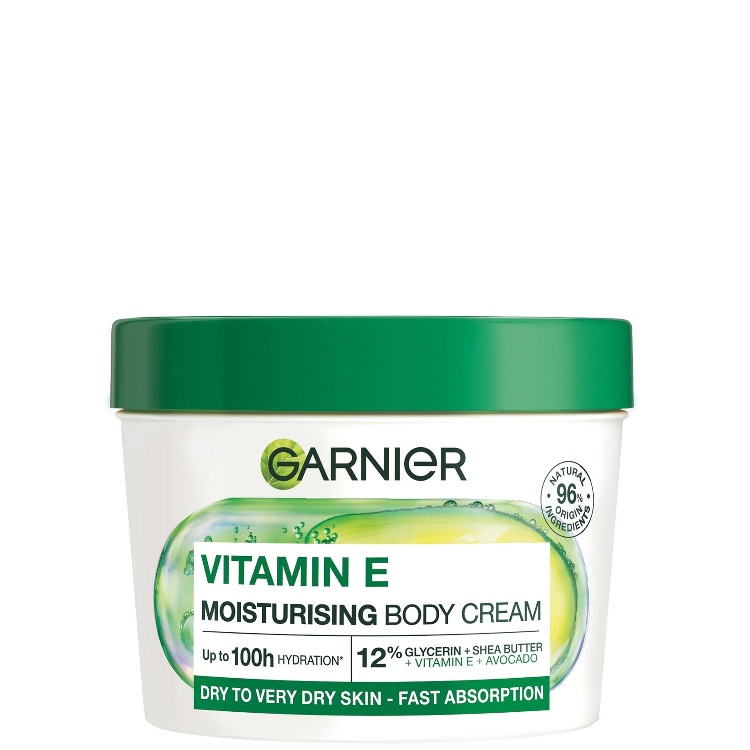 Garnier Body Superfood, Nourishing Body Cream, Avocado and Omega 6, 380ml