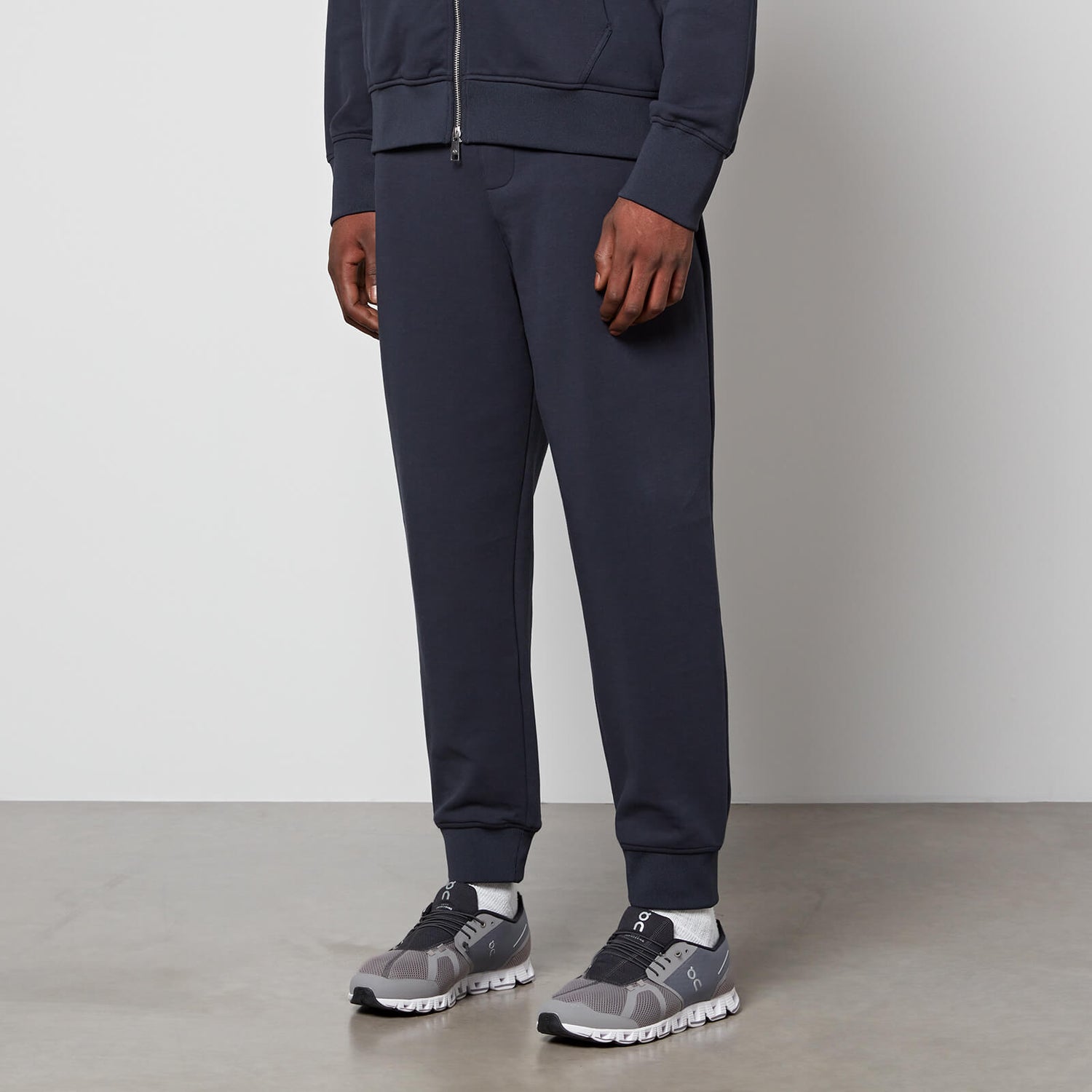 Armani Exchange Double-Face Jersey Joggers