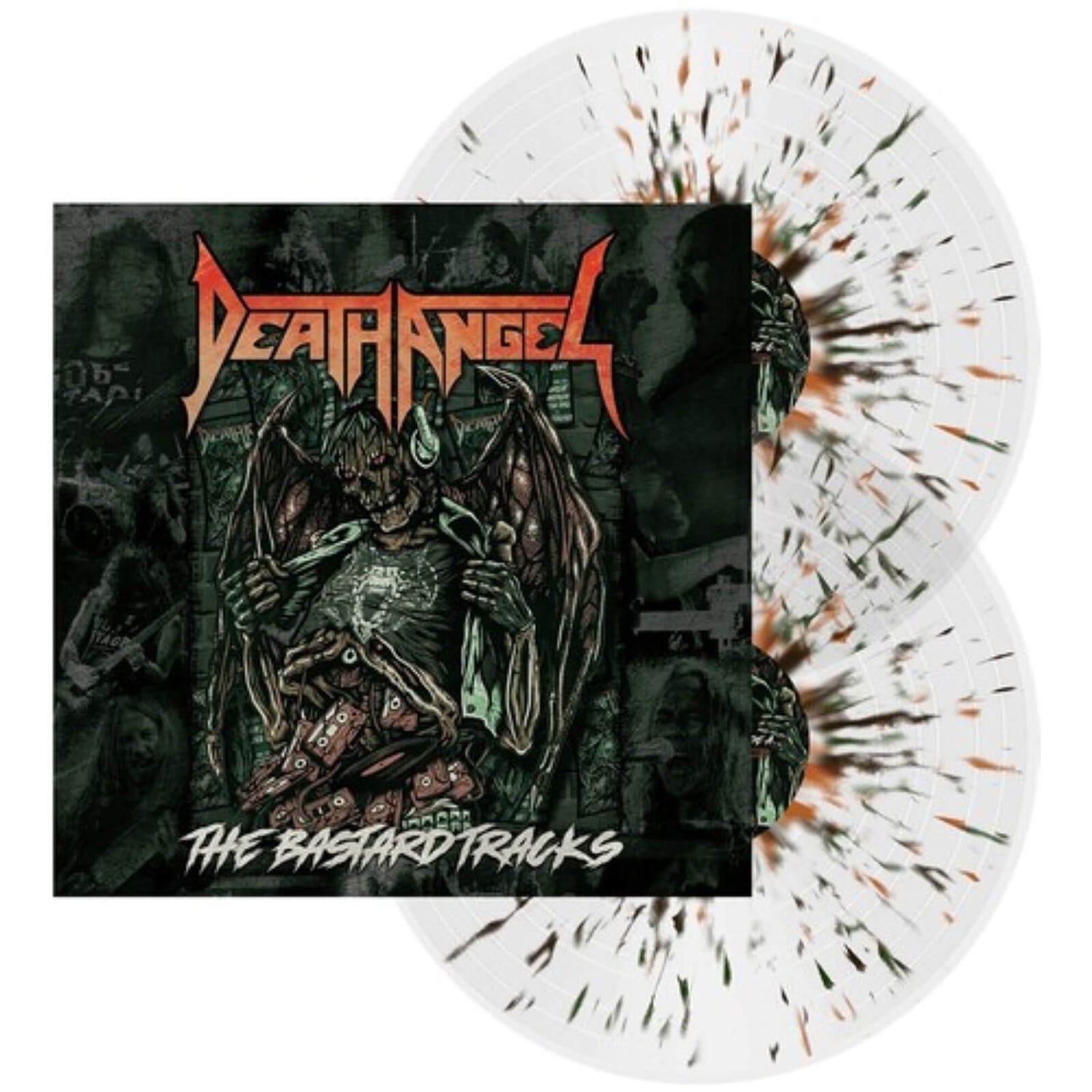 Death Angel - Bastard Tracks Vinyl (Clear, Brown, Green & Orange Splatter)