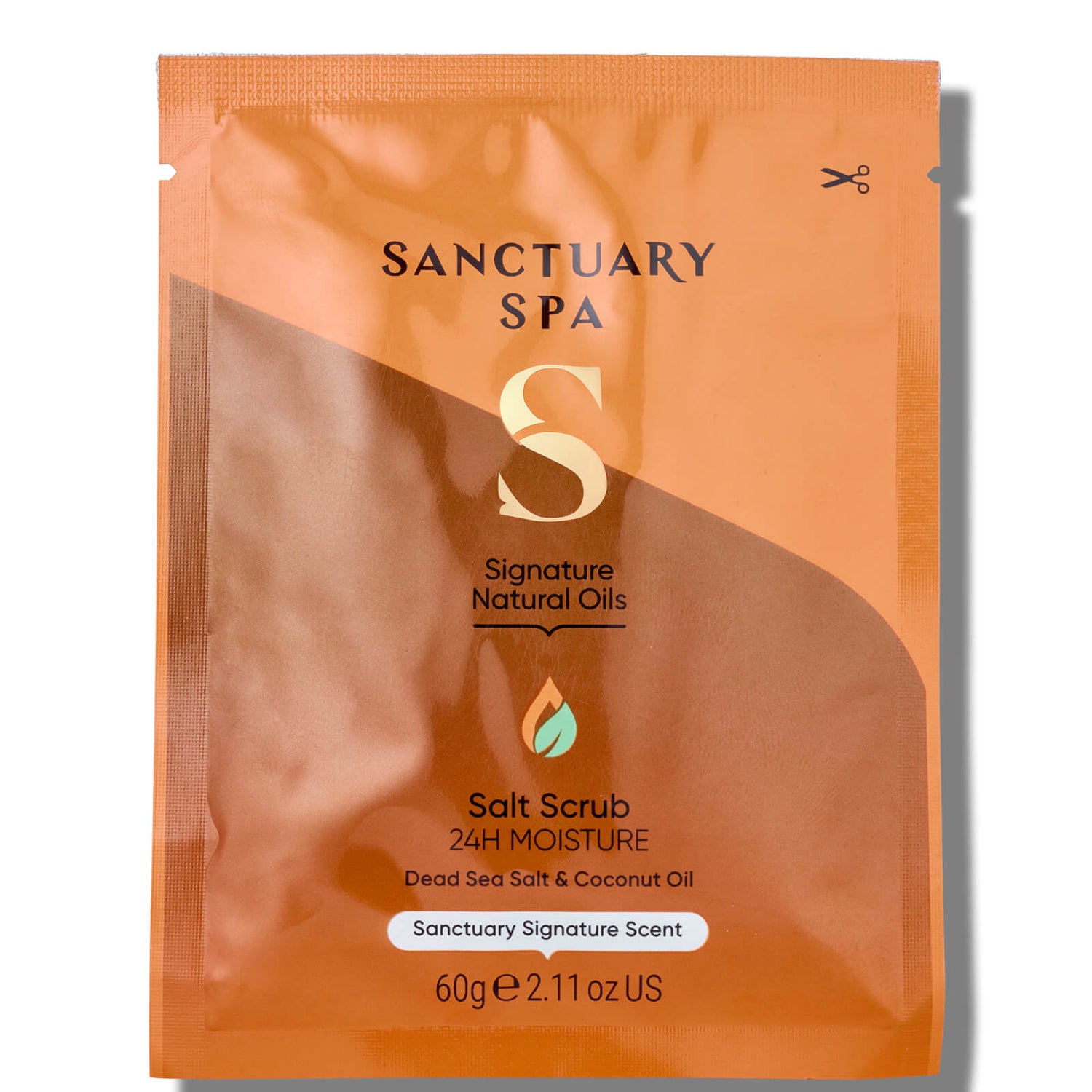 Sanctuary Spa Signature Natural Oils Salt Scrub 60g