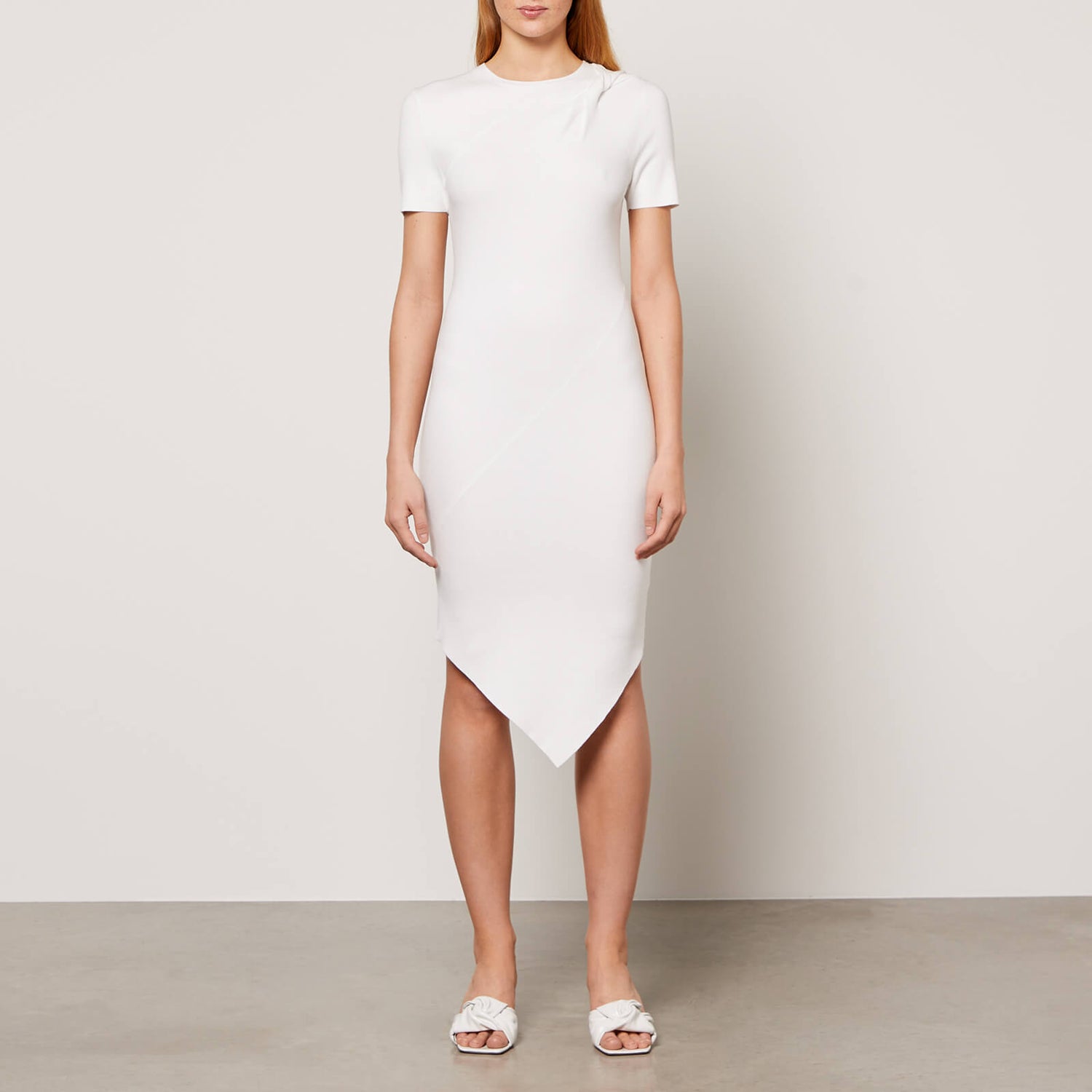Helmut Lang Women's Twist Dress - White - XS