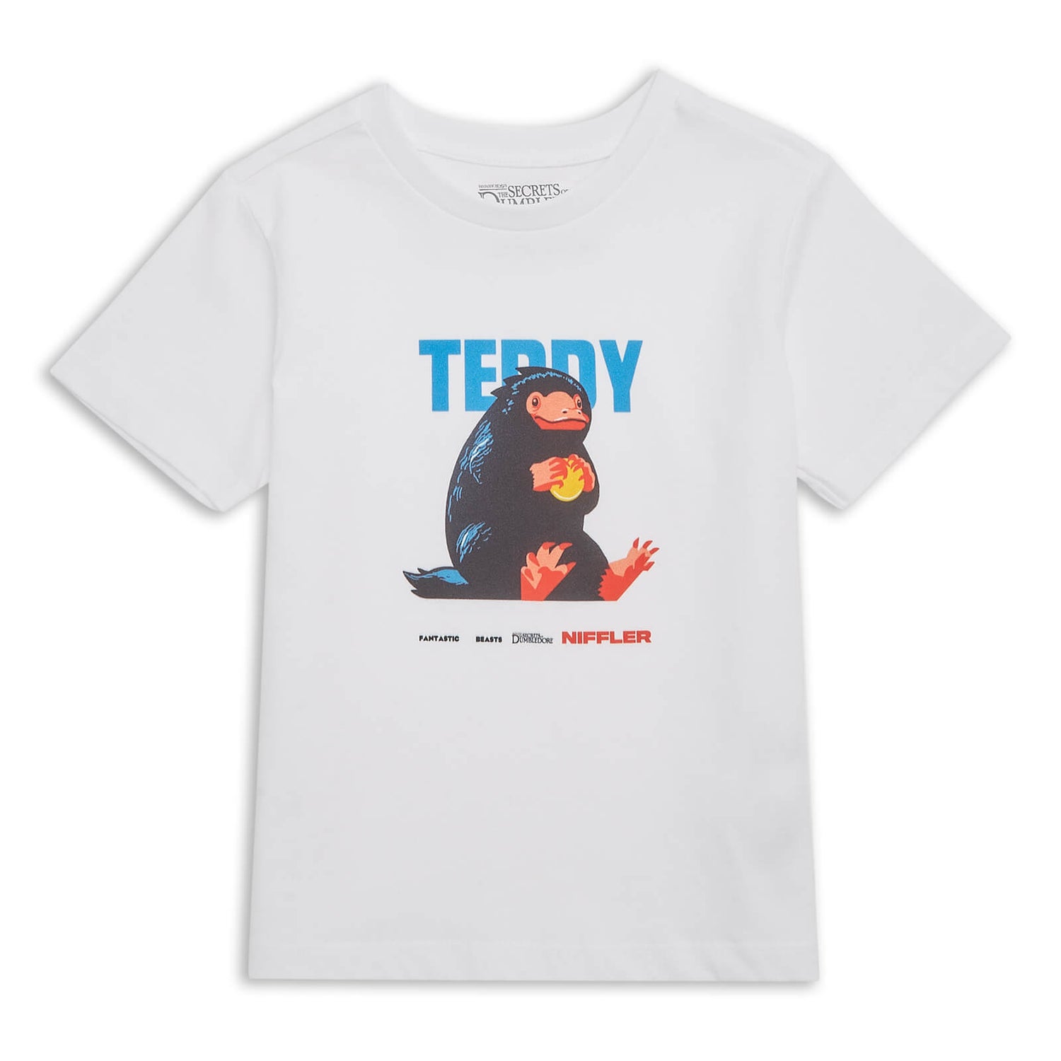 Fantastic Beasts Teddy Kinder T-Shirt - Wit