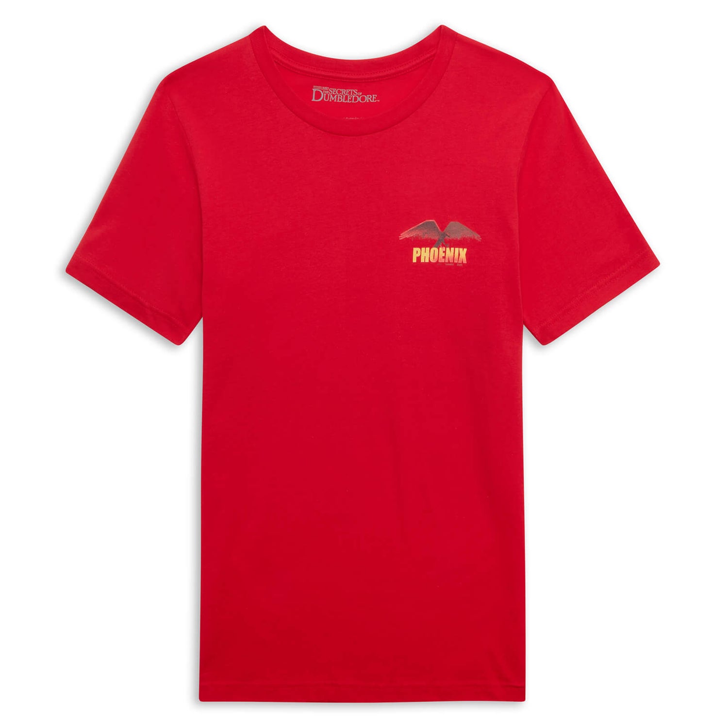 Animales Fantásticos Camiseta Unisex Phoenix - Rojo