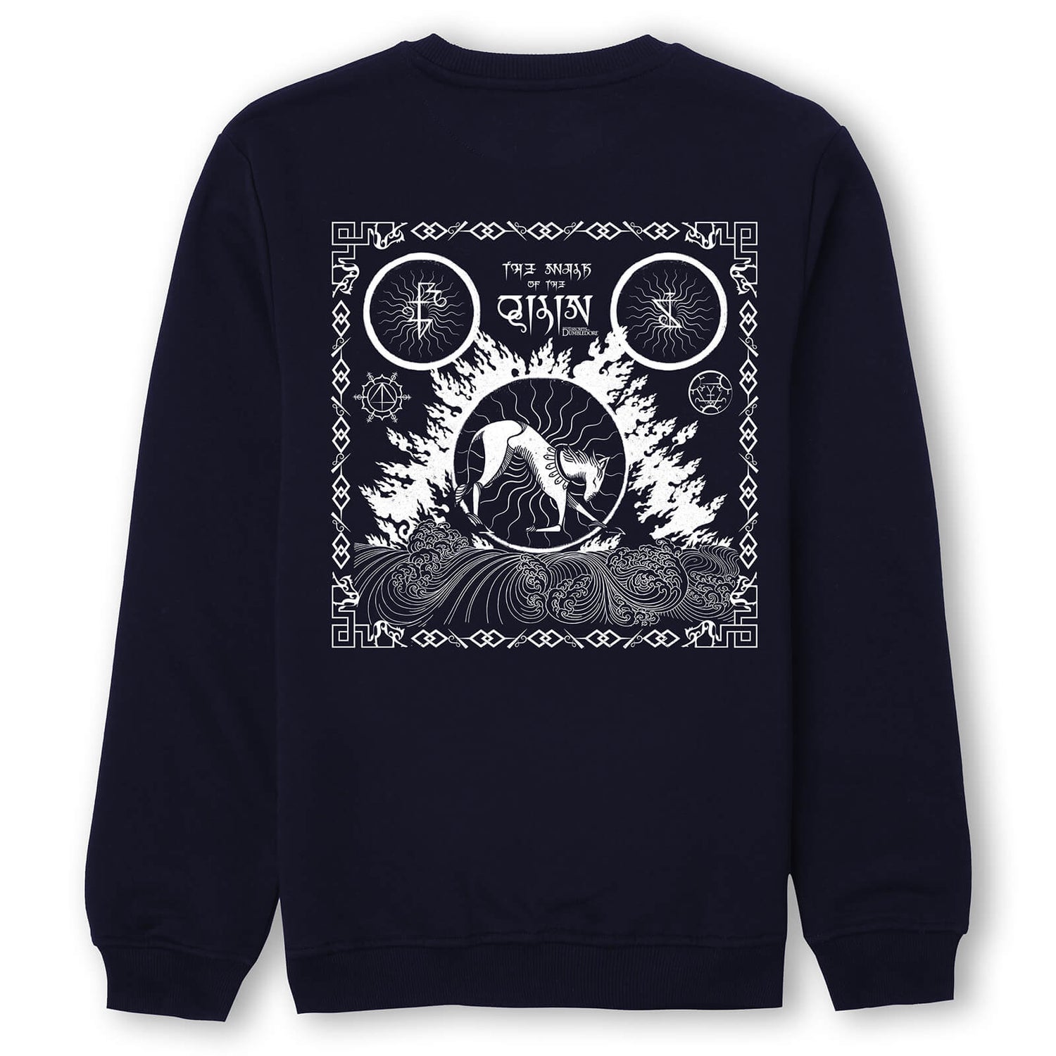 Fantastic Beasts Qilin Symbols Sweater - Marine
