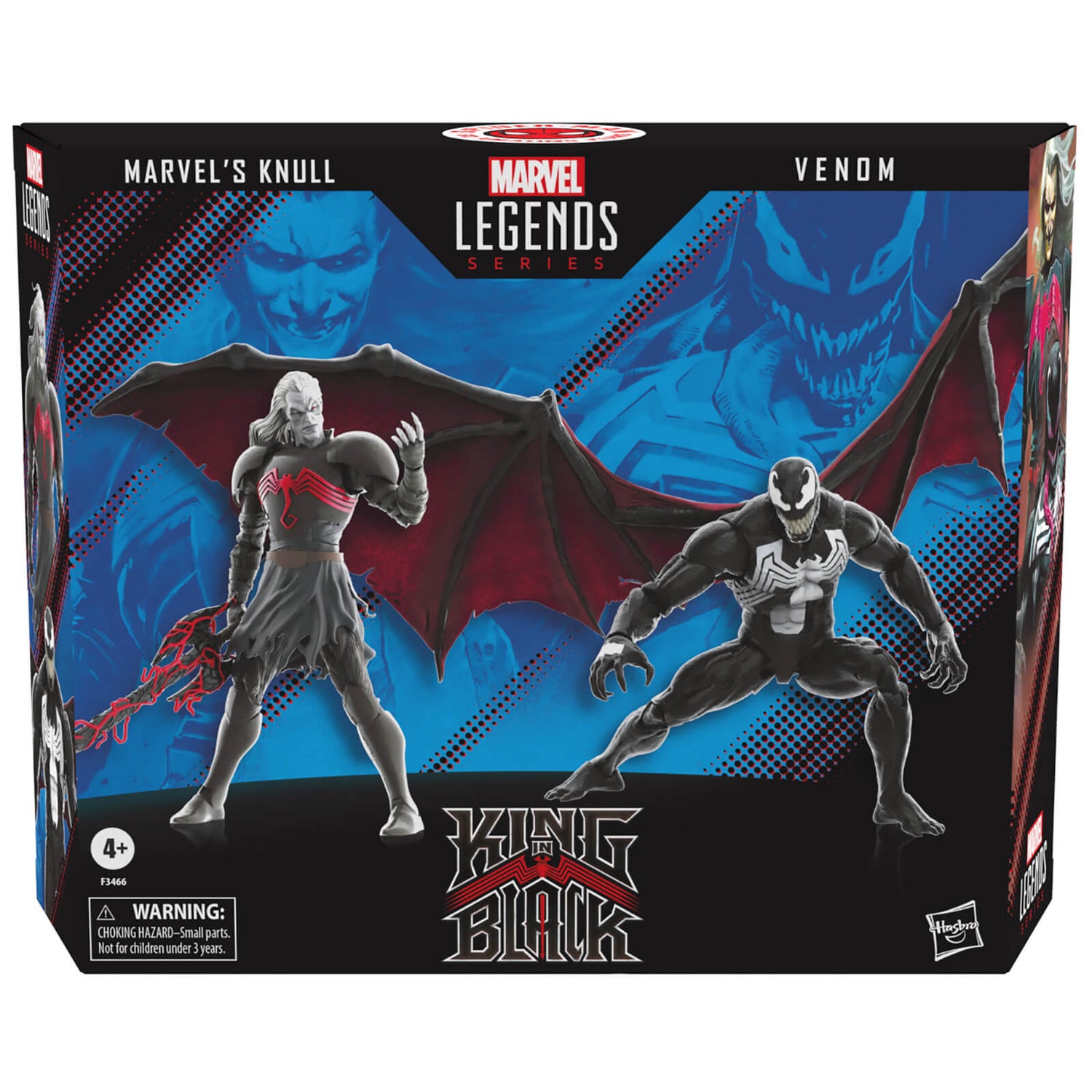 Hasbro Marvel Legends Series 60th Anniversary Marvel’s Knull and Venom 6 Inch Action Figure 2 Pack