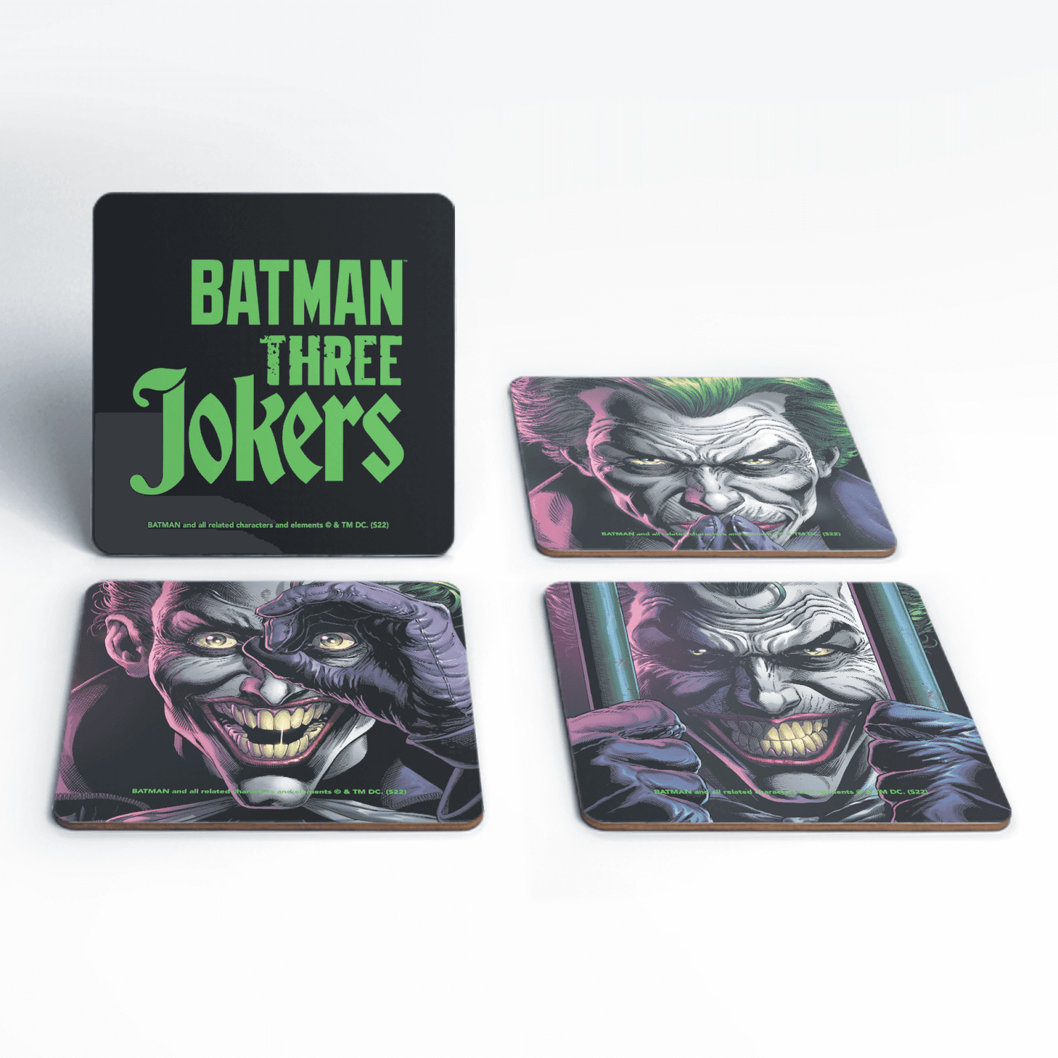 Batman Jokers Three Coaster Set