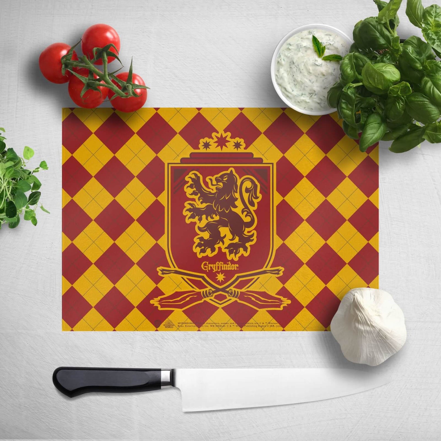 Harry Potter Gryffindor House Chopping Board