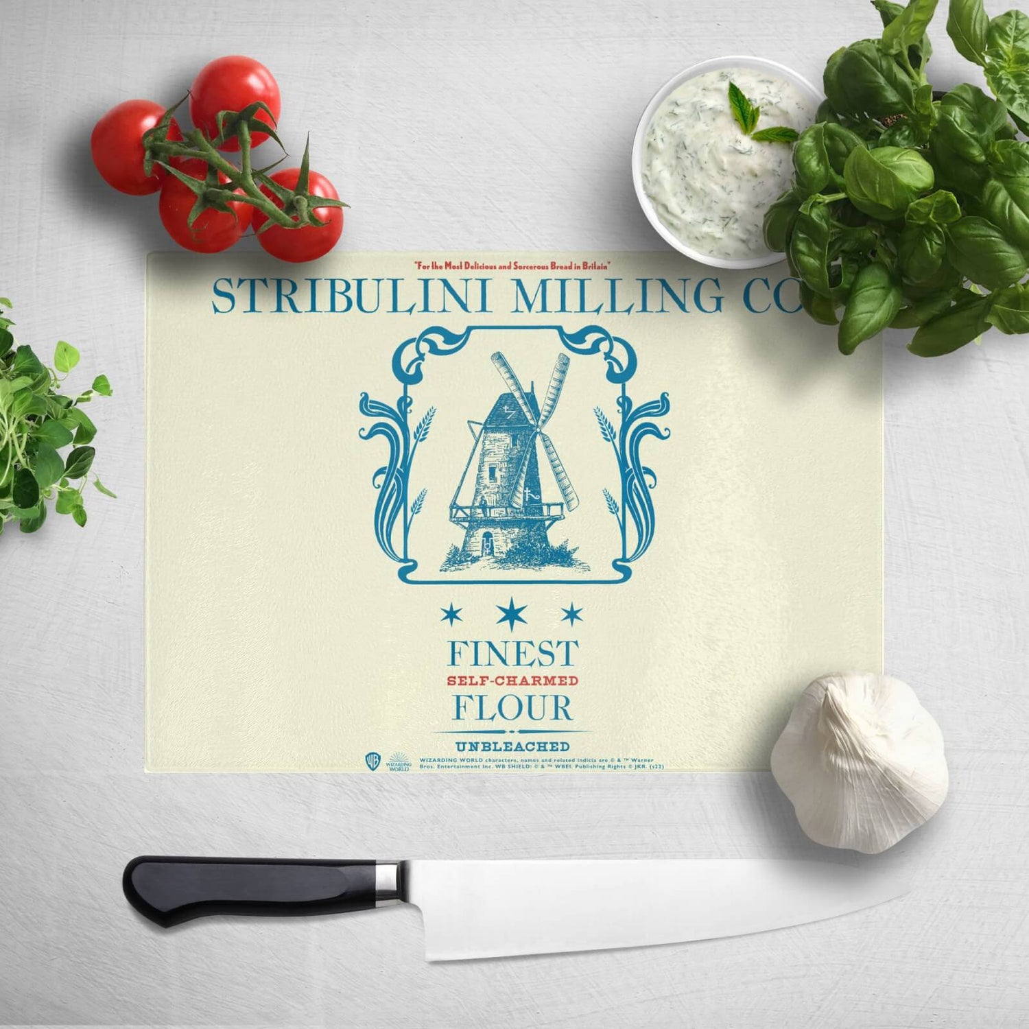 Harry Potter Stribulini Milling Company Chopping Board