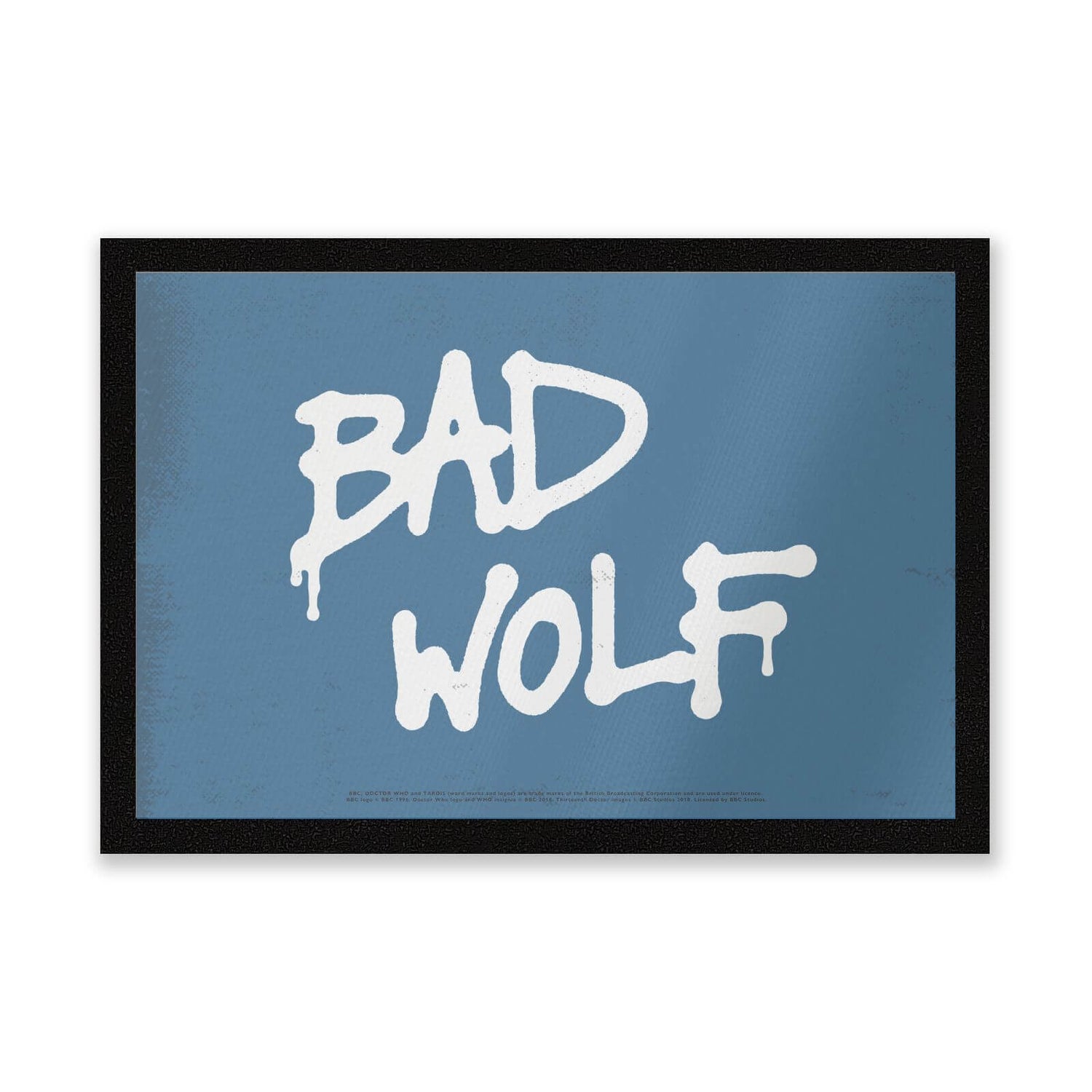 Doctor Who Bad Wolf Entrance Mat