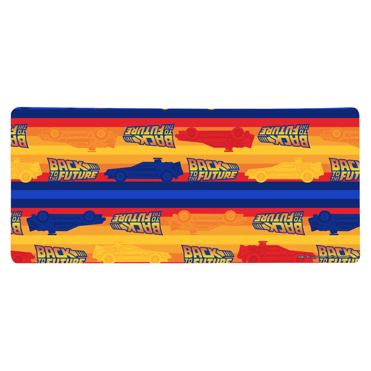 Back To The Future Retro Gaming Mouse Mat - Large