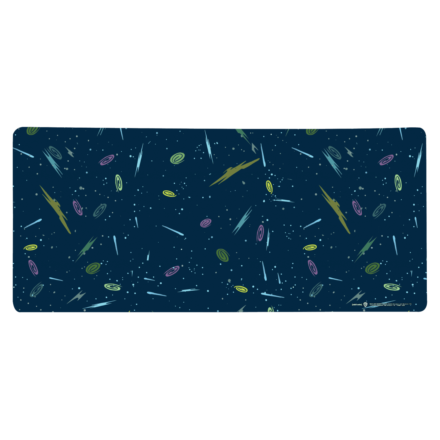 Rick and Morty Space Background Gaming Mouse Mat