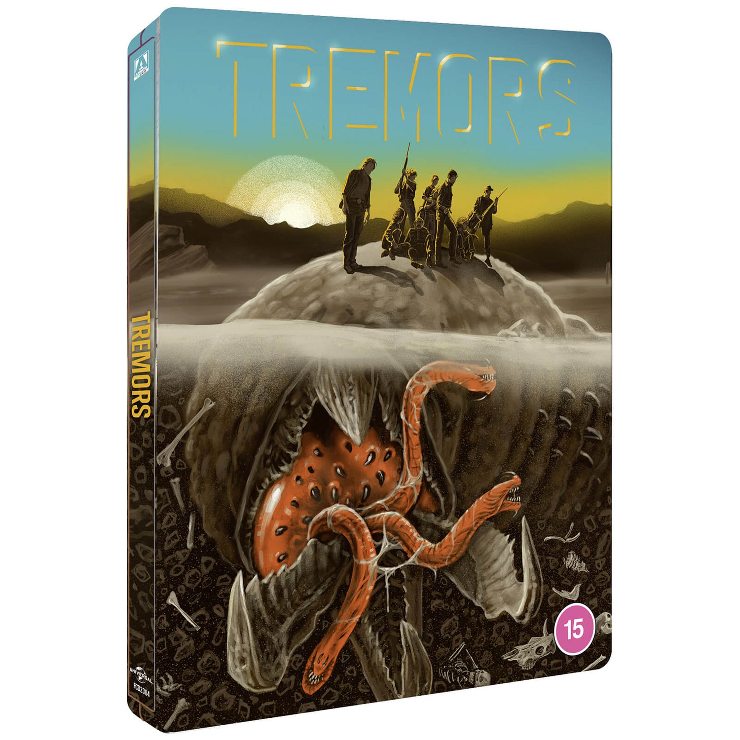 Tremors Zavvi Exclusive 4K Ultra HD Steelbook (Includes Blu-ray)