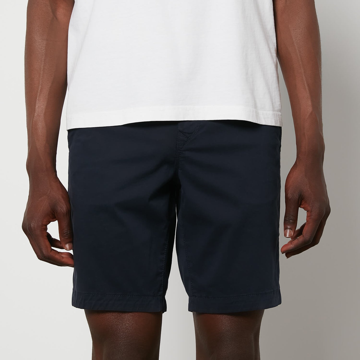 BOSS Orange Men's Schino Slim Fit Shorts - Dark Blue