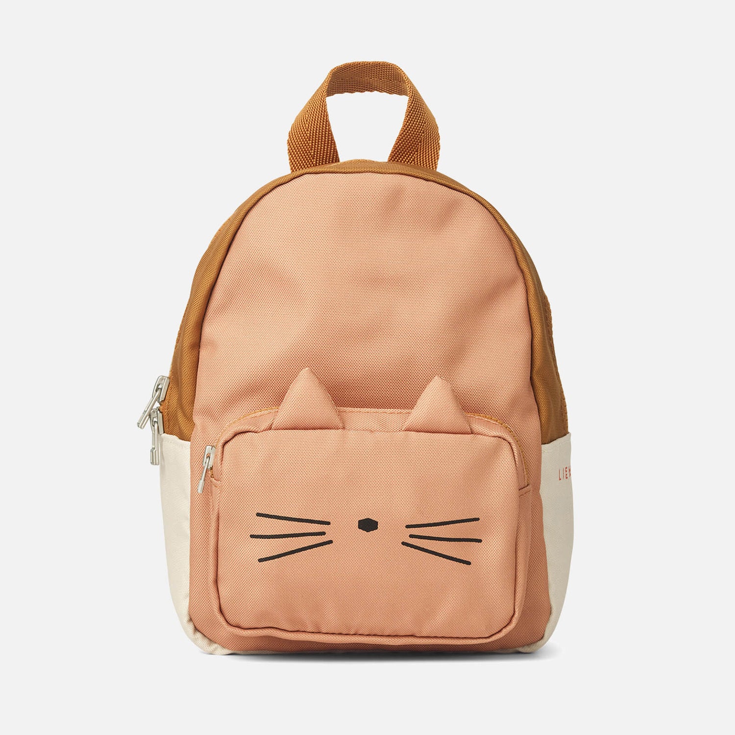Liewood Mini Saxo Cat Colour-Block Canvas Backpack