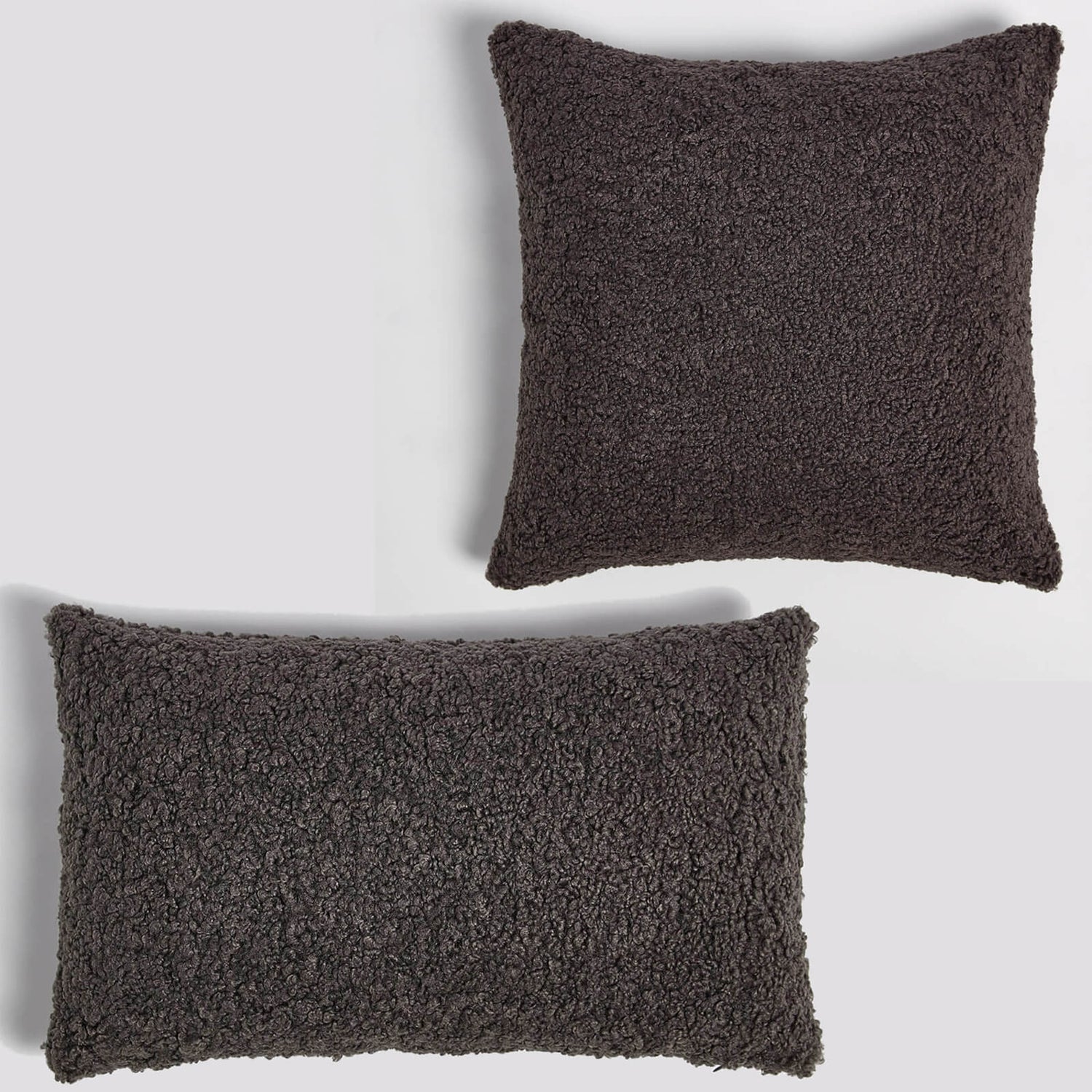 ïn home Faux Sheep Skin Cushion Bundle (Worth £50) - Charcoal