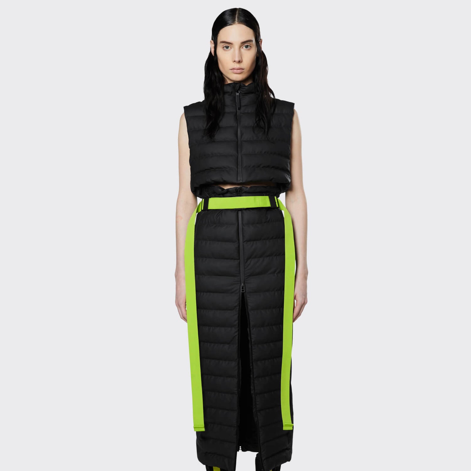 Rains Trekker Cropped Quilted Shell Gilet