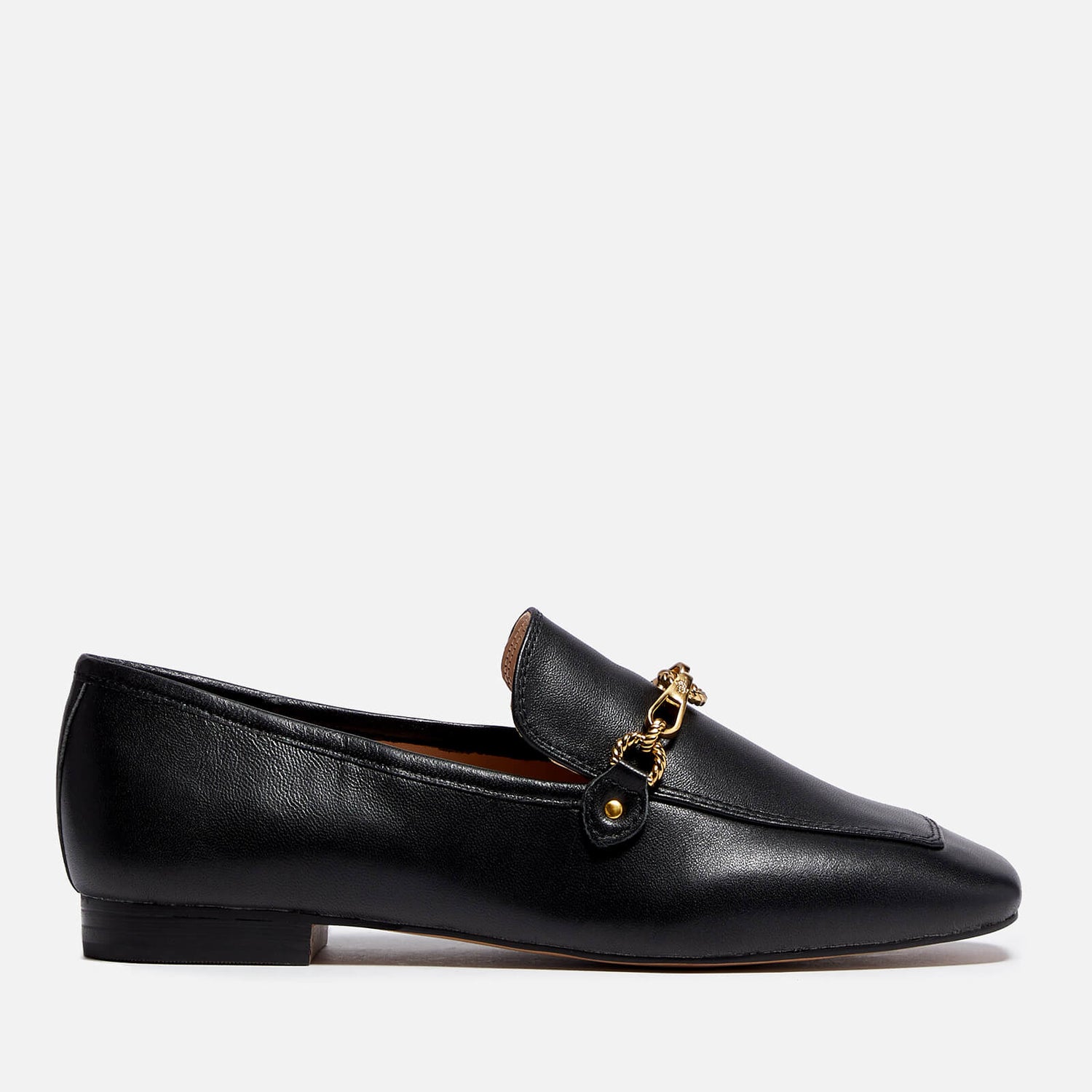 Guess Marta Embellished Leather Loafers - UK 3