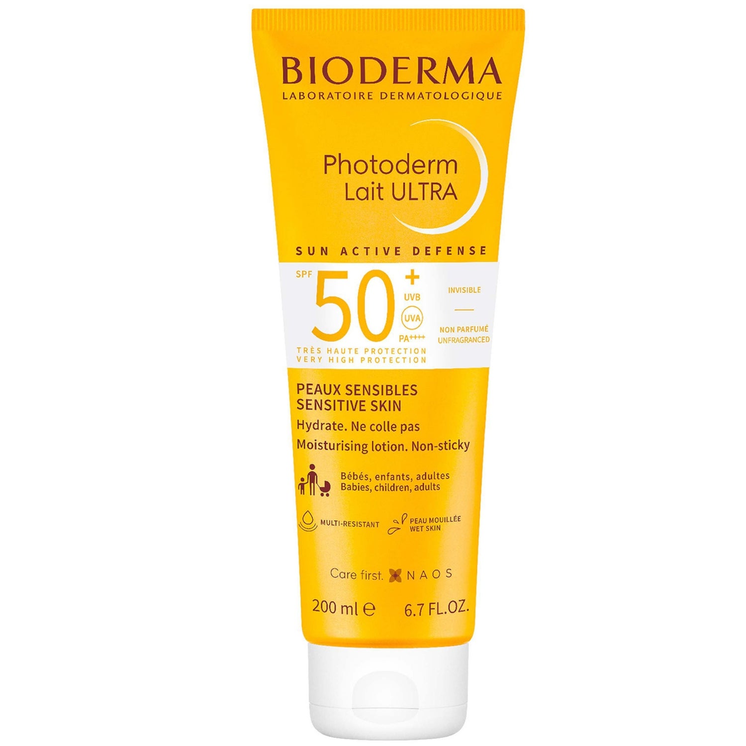 Bioderma Photoderm Lait Ultra SPF50+ Very High Protection Sunscreen 200ml