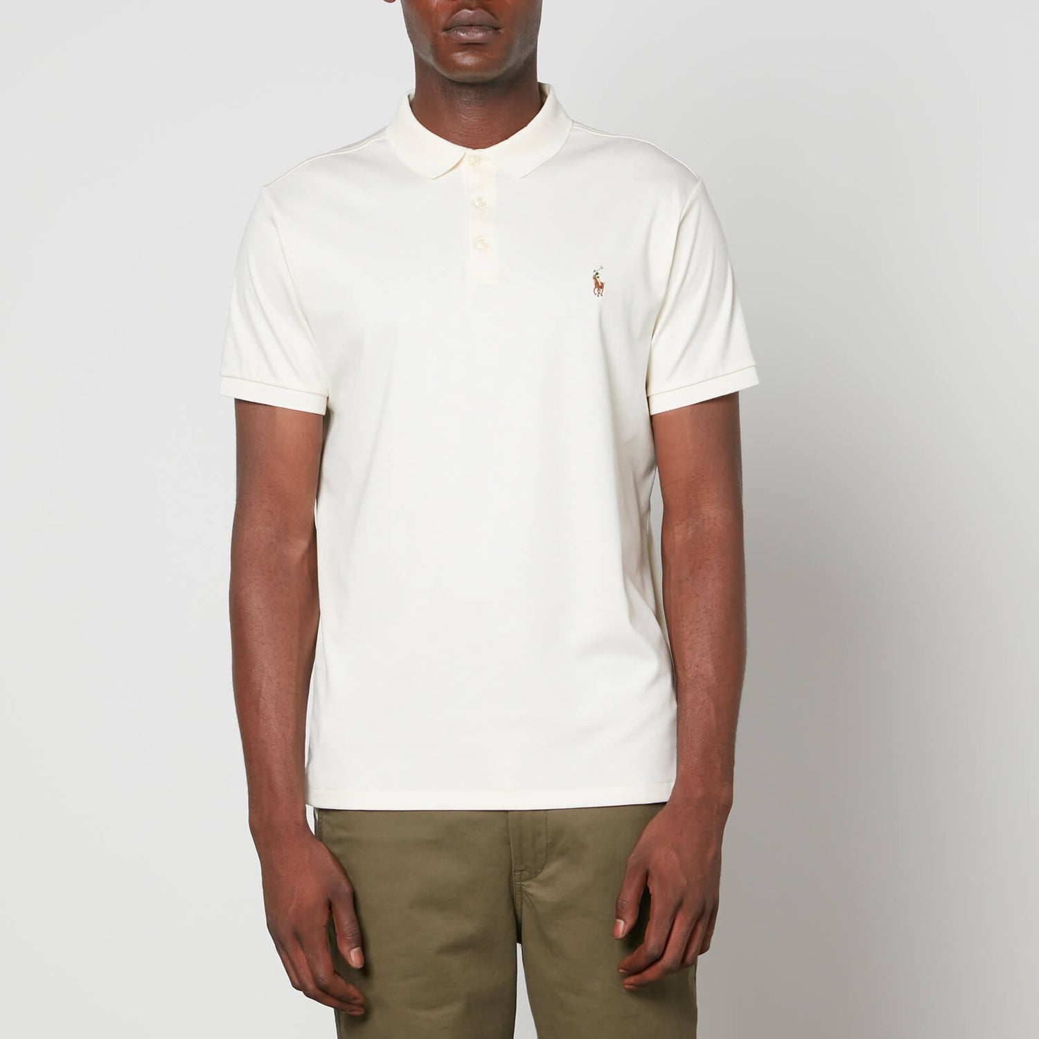Polo Ralph Lauren Slim-Fit Interlock Cotton-Jersey Polo Shirt - S