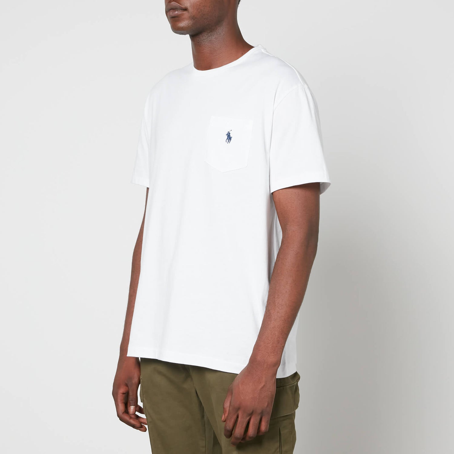Polo Ralph Lauren Cotton and Linen-Blend T-Shirt - S