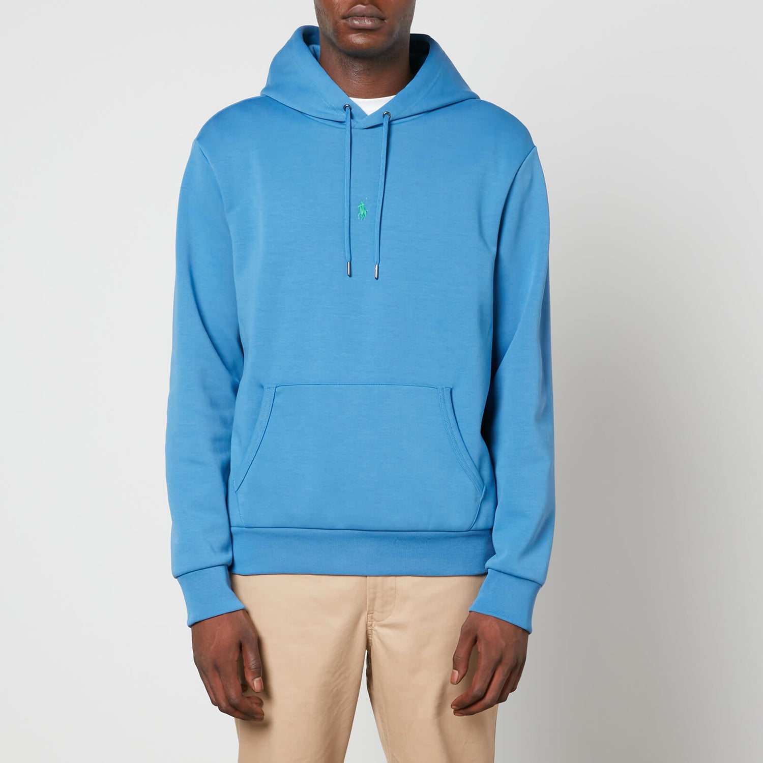 Polo Ralph Lauren Logo-Embroidered Jersey Hoodie - S