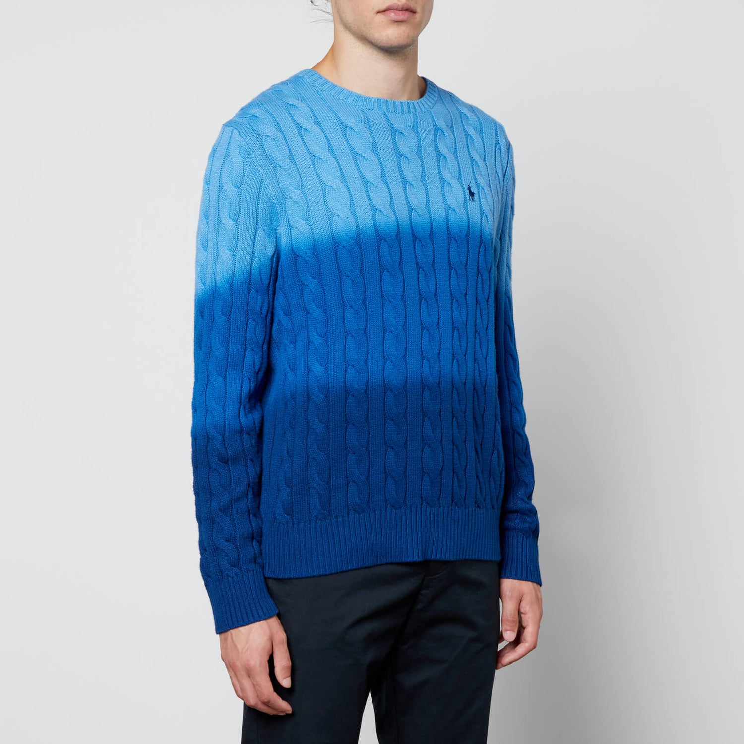 Polo Ralph Lauren Roving Cable-Knit Cotton Jumper