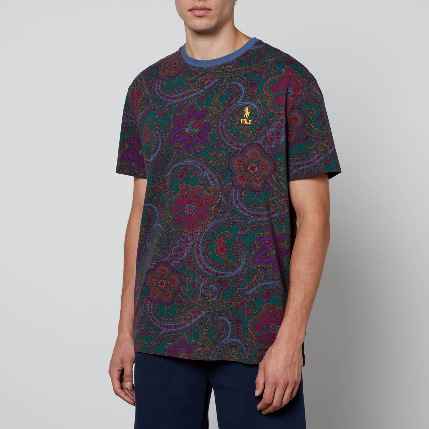 Polo Ralph Lauren Paisley Cotton-Piqué T-Shirt