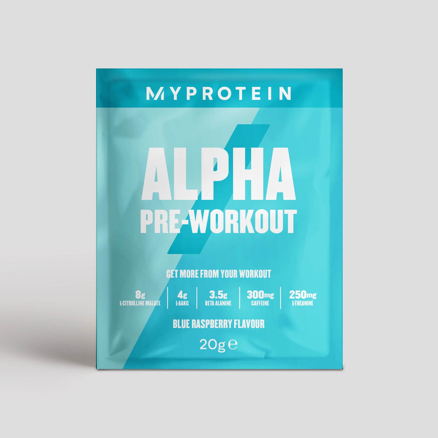 Alpha Pre-Workout - 20g - Zmeura albastra