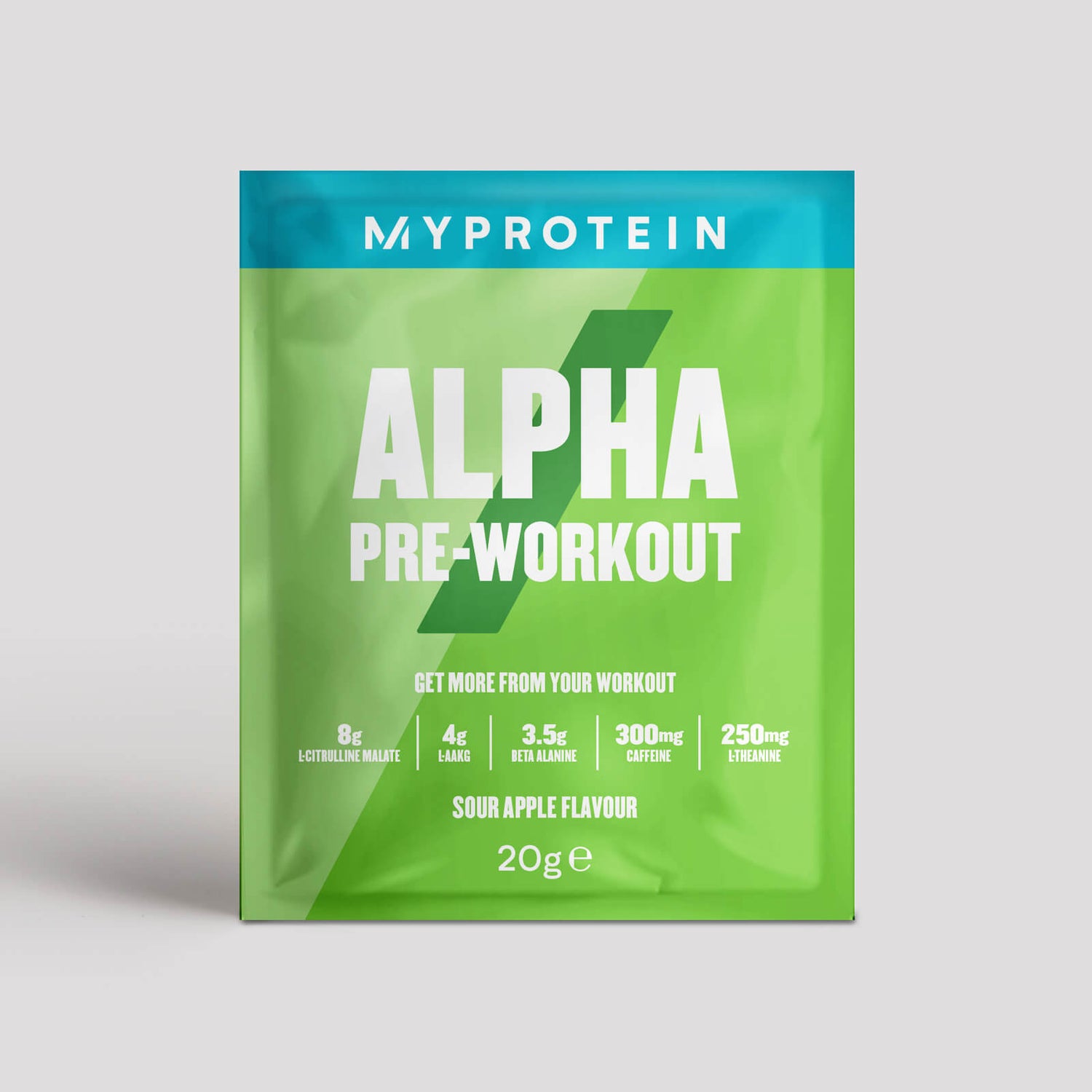 Alpha Pre-Workout - 20g - Manzana Verde