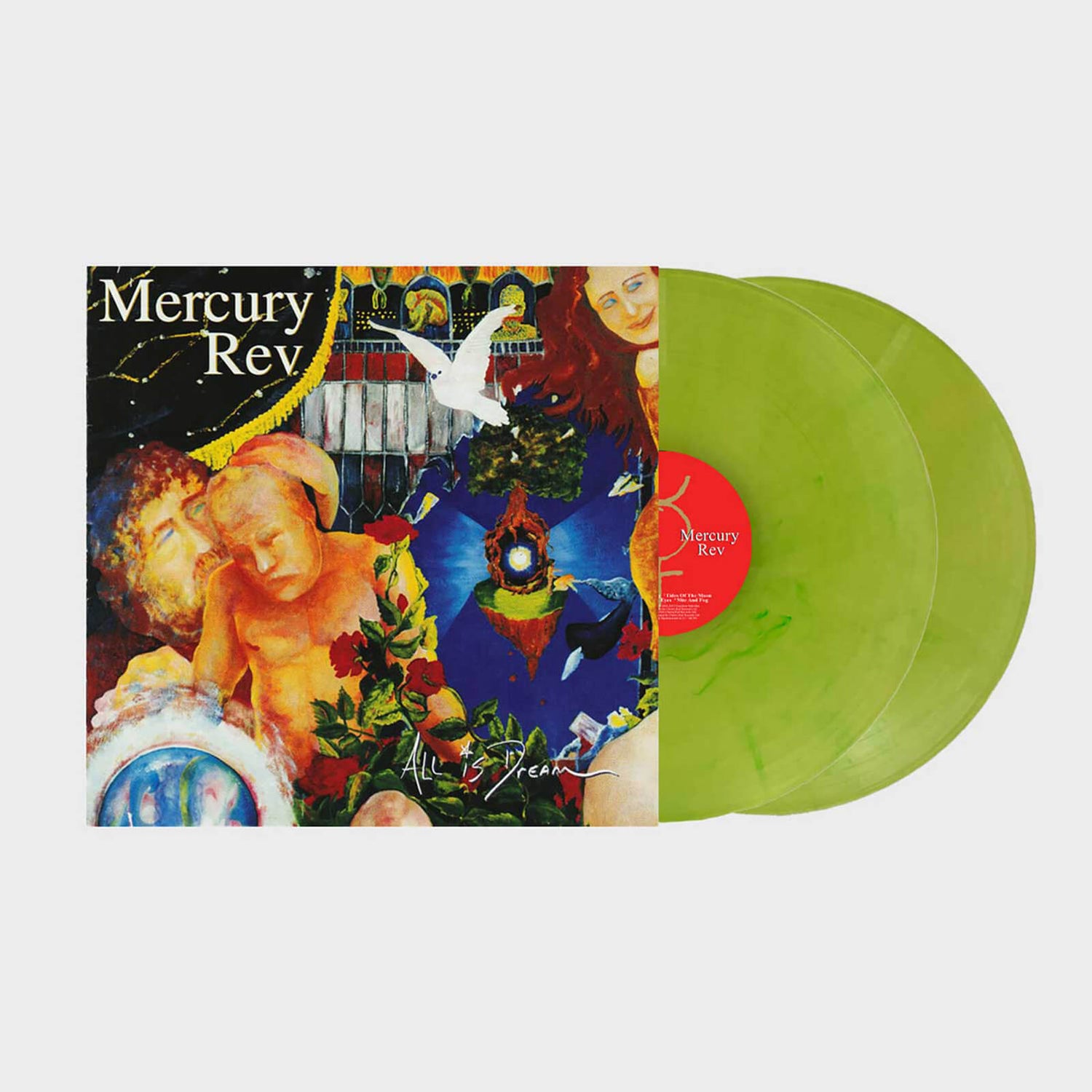 Mercury Rev All Is Dream Vinyl (Yellow And Green Marble)