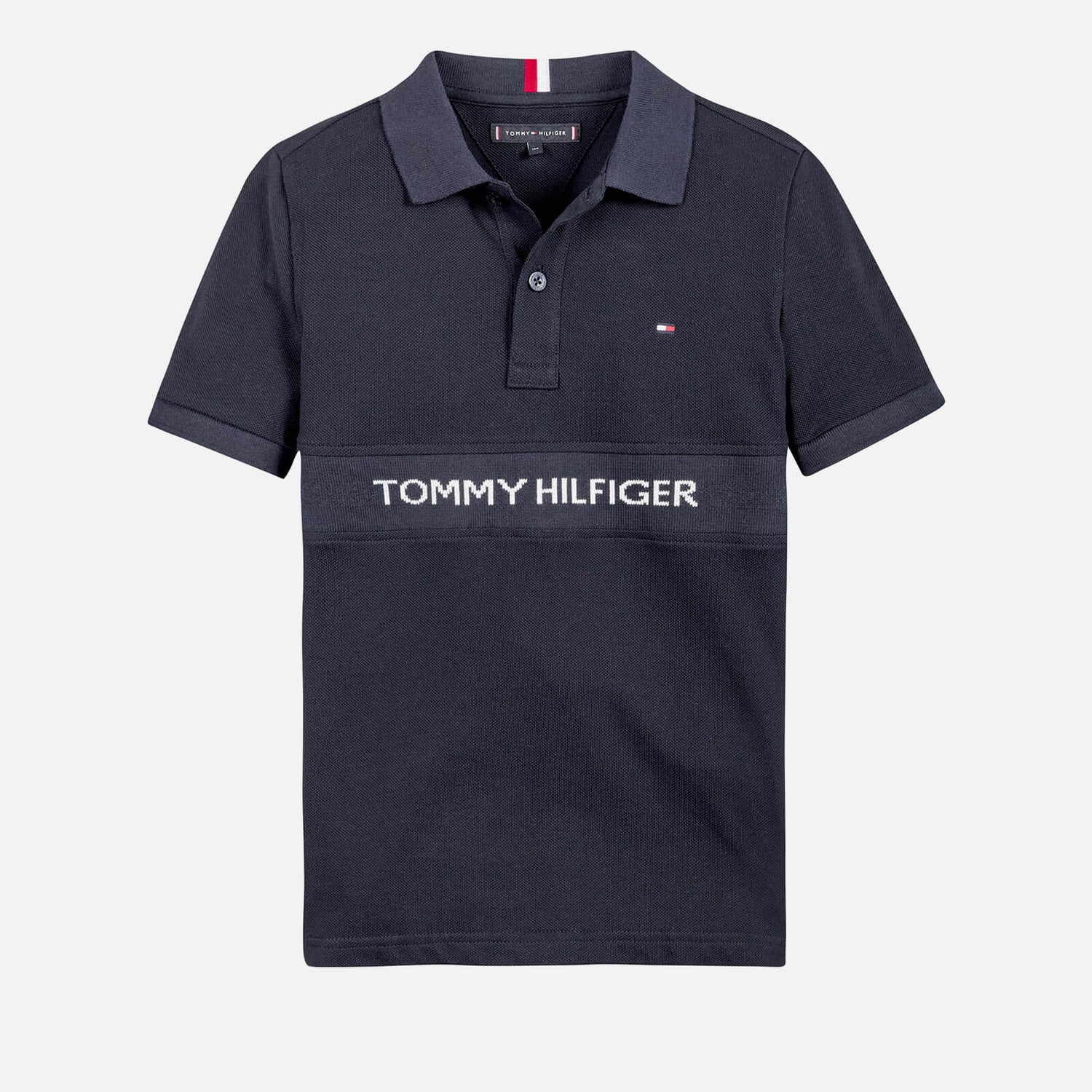 Tommy Hilfiger Boys' Organic Cotton-Piqué Polo Shirt - 8 Years