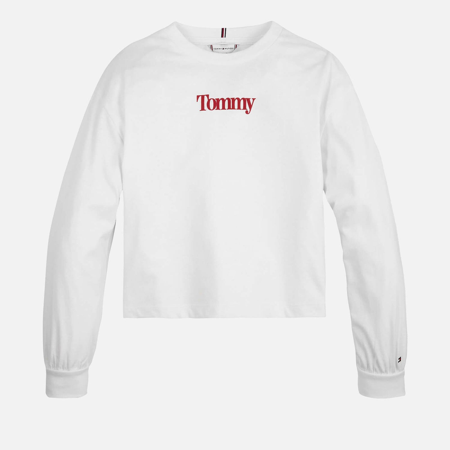 Tommy Hilfiger Girls’ Timeless Cotton-Blend Jersey T-Shirt