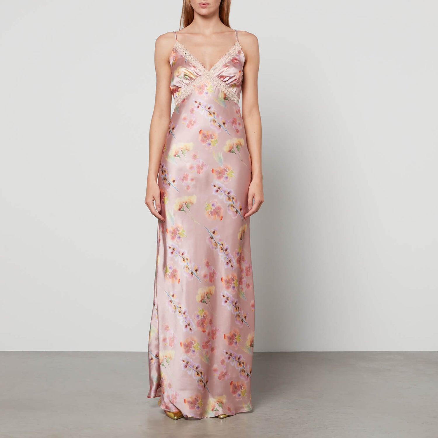 Hope & Ivy Women's Saffron Dress - Pink - UK 10