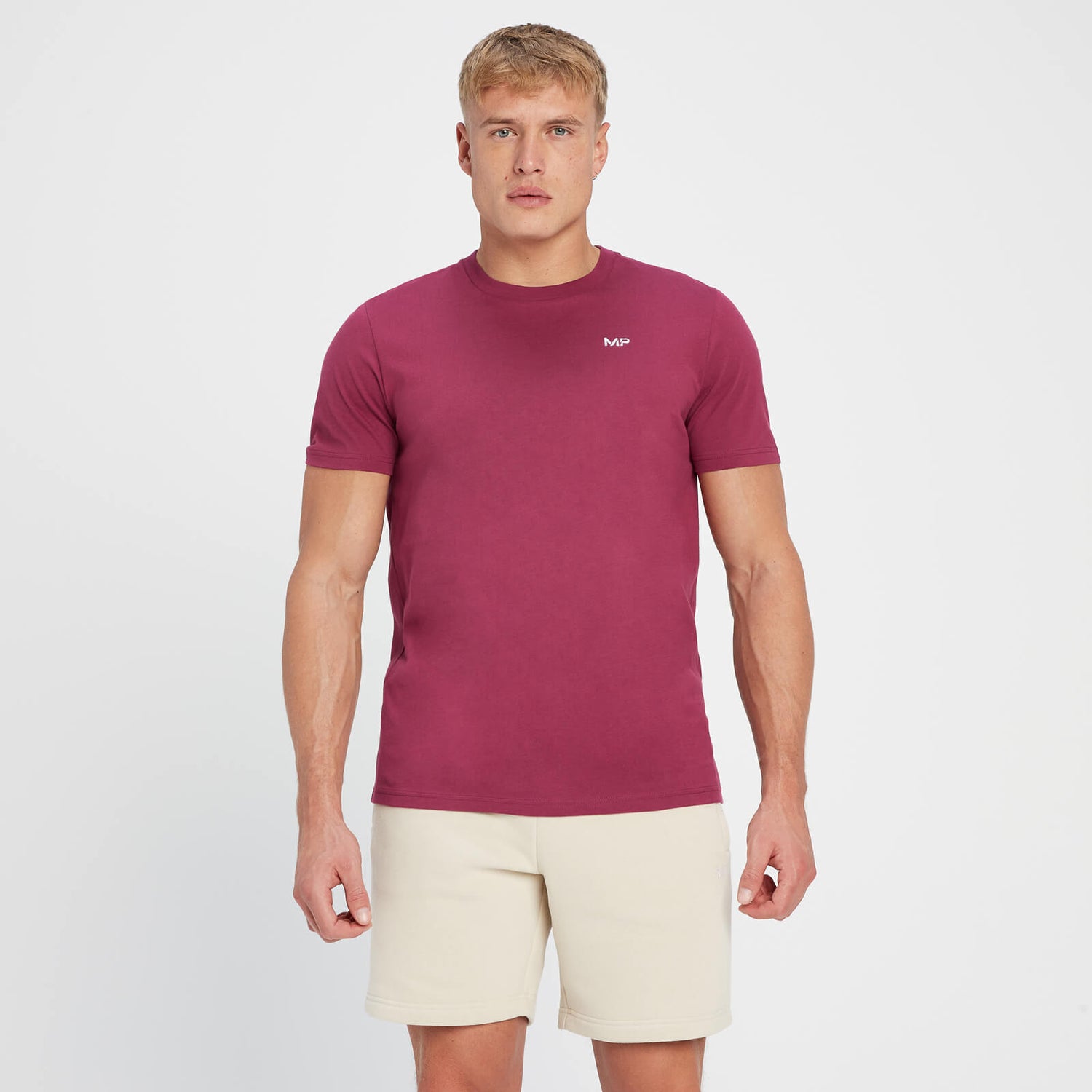 T-shirt MP Rest Day da uomo - Red Berry - XS
