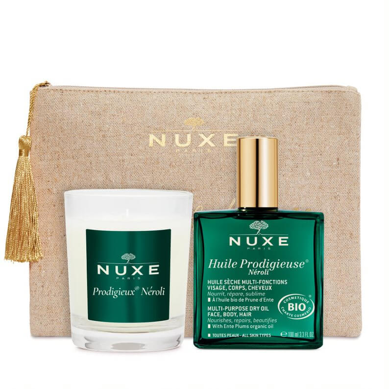 Nuxe Huile Prodigieuse® Néroli Oil Kit + Neroli Candle
