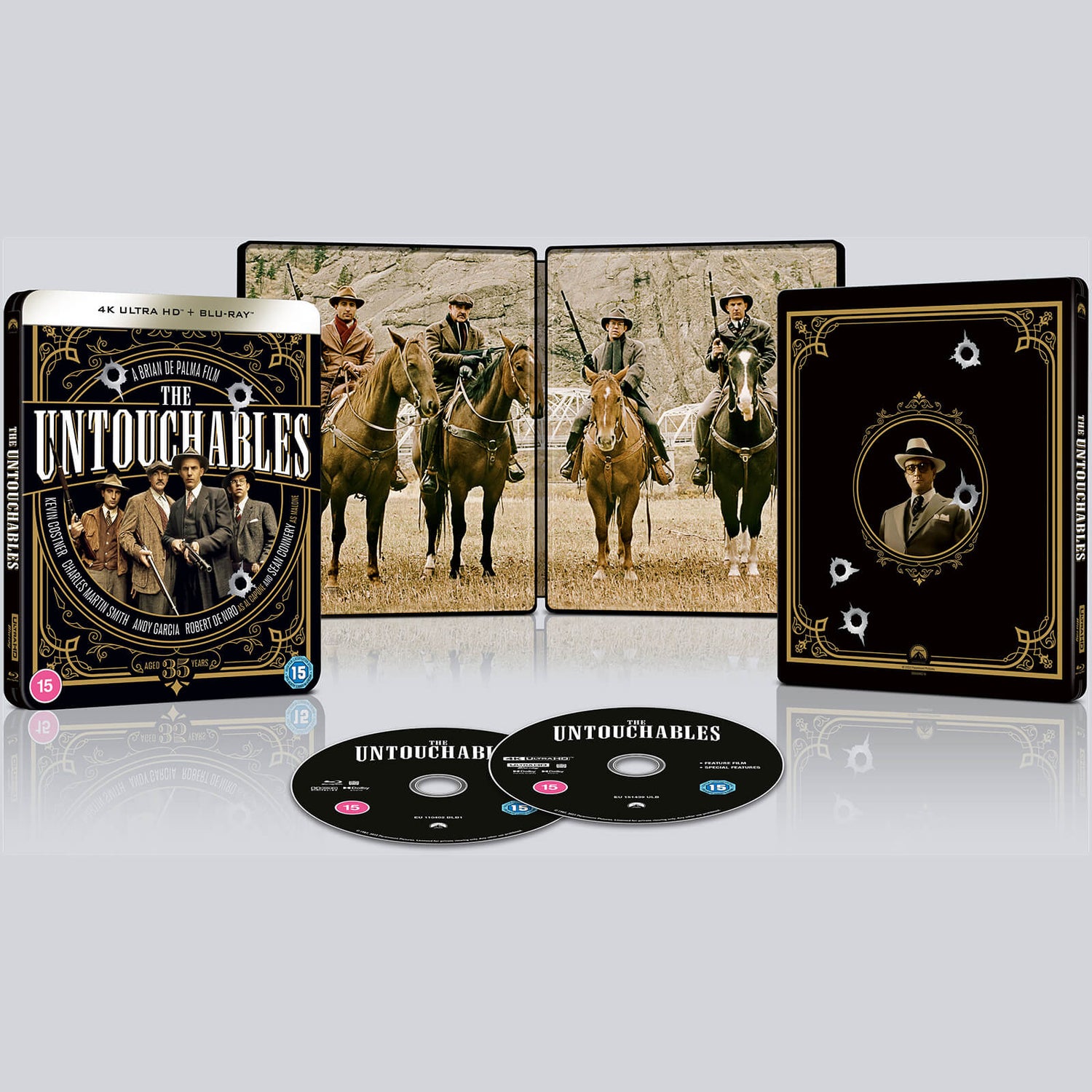 Les Incorruptibles - Steelbook 4K Ultra HD (Blu-ray Inclus)
