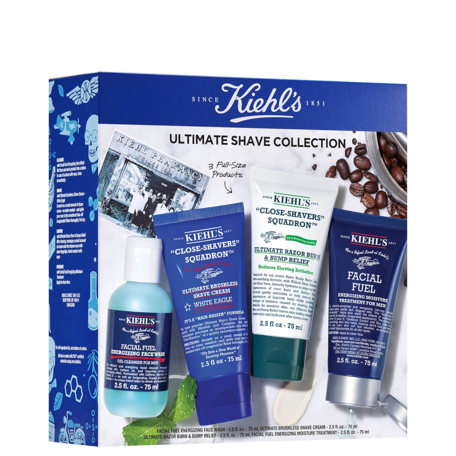 Kiehl’s Ultimate Shave Collection zestaw kosmetyków do golenia