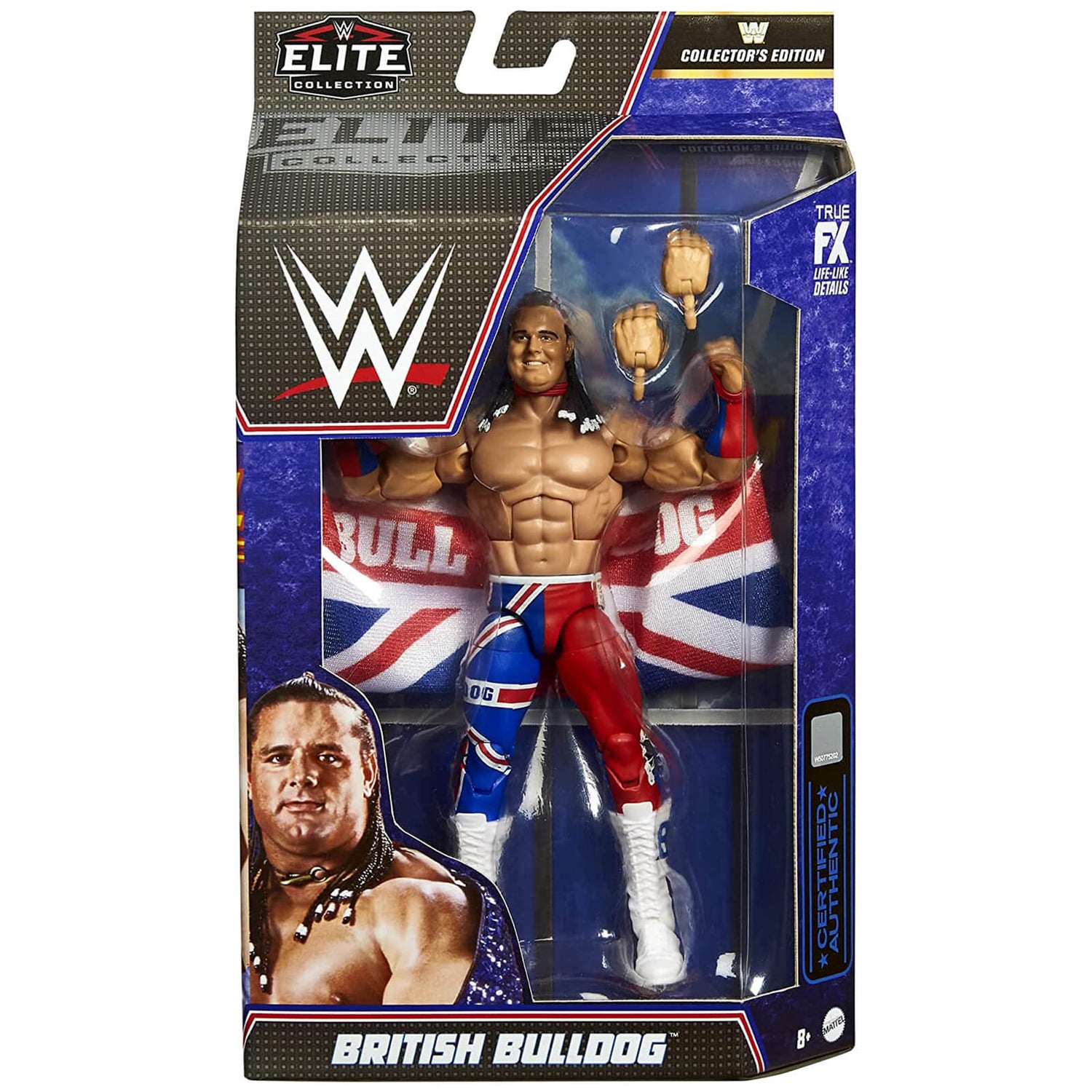 Mattel WWE Elite Collection Action Figure - British Bulldog