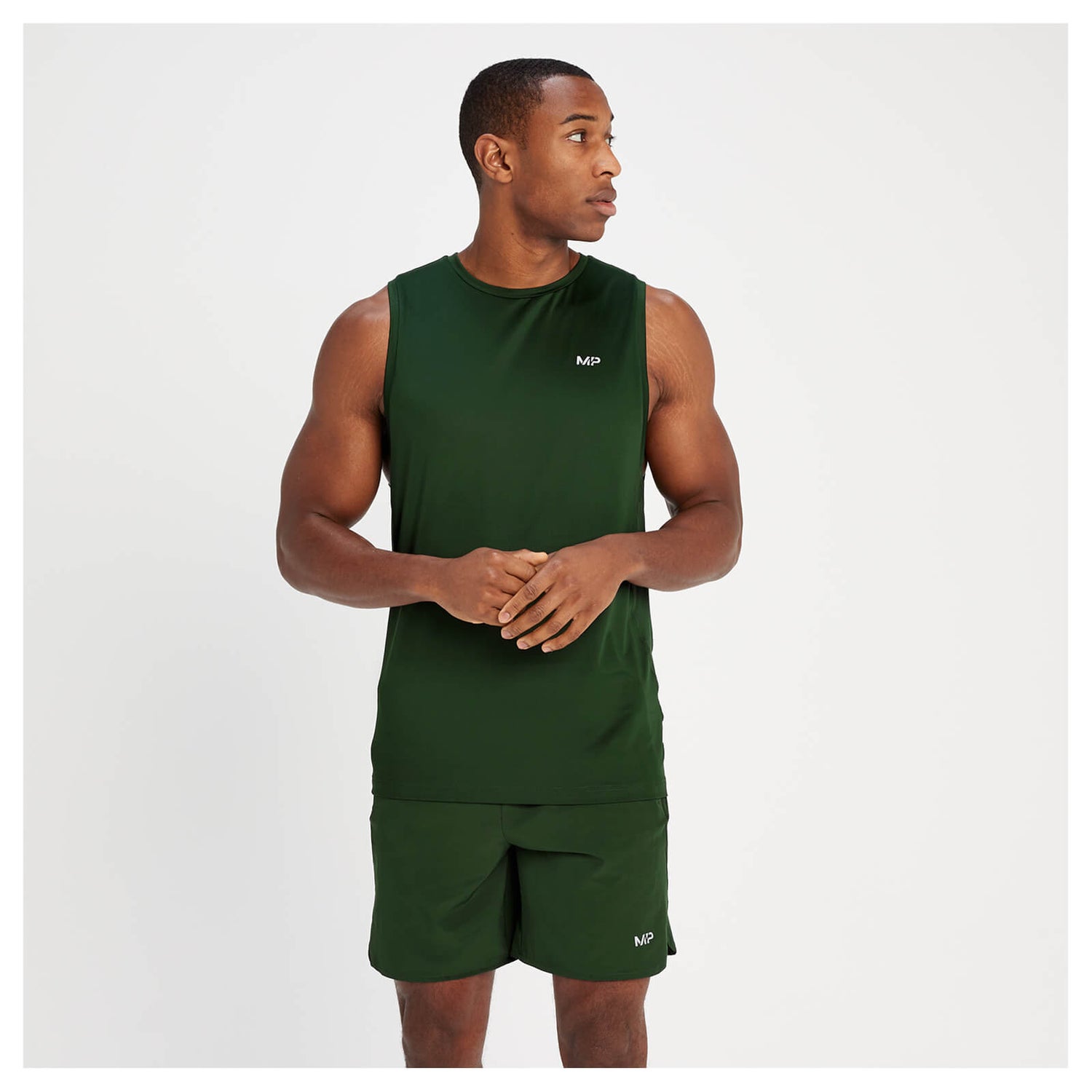 MP Men's Velocity Tank Top - Evergreen - XS