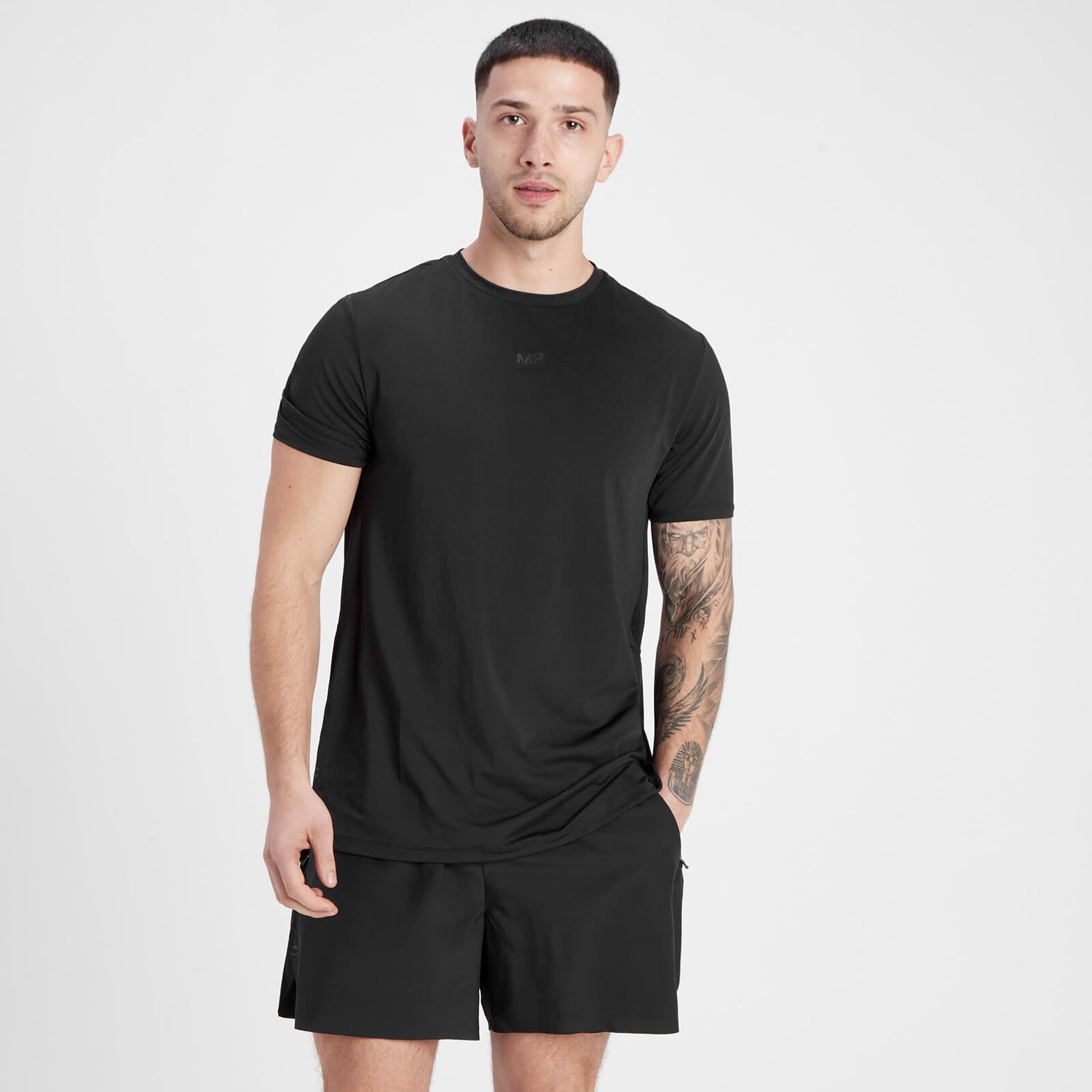 MP Velocity Ultra T-shirt met korte mouwen voor heren - Zwart - XS