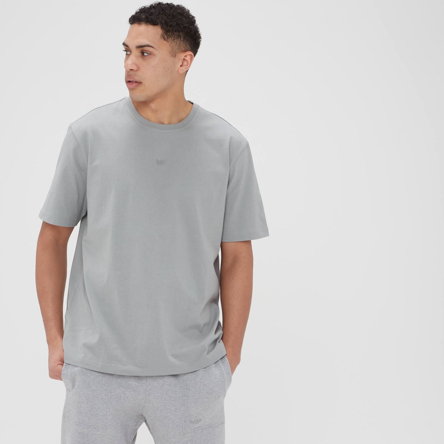 MP Herren Adapt Oversized T-Shirt – Grau