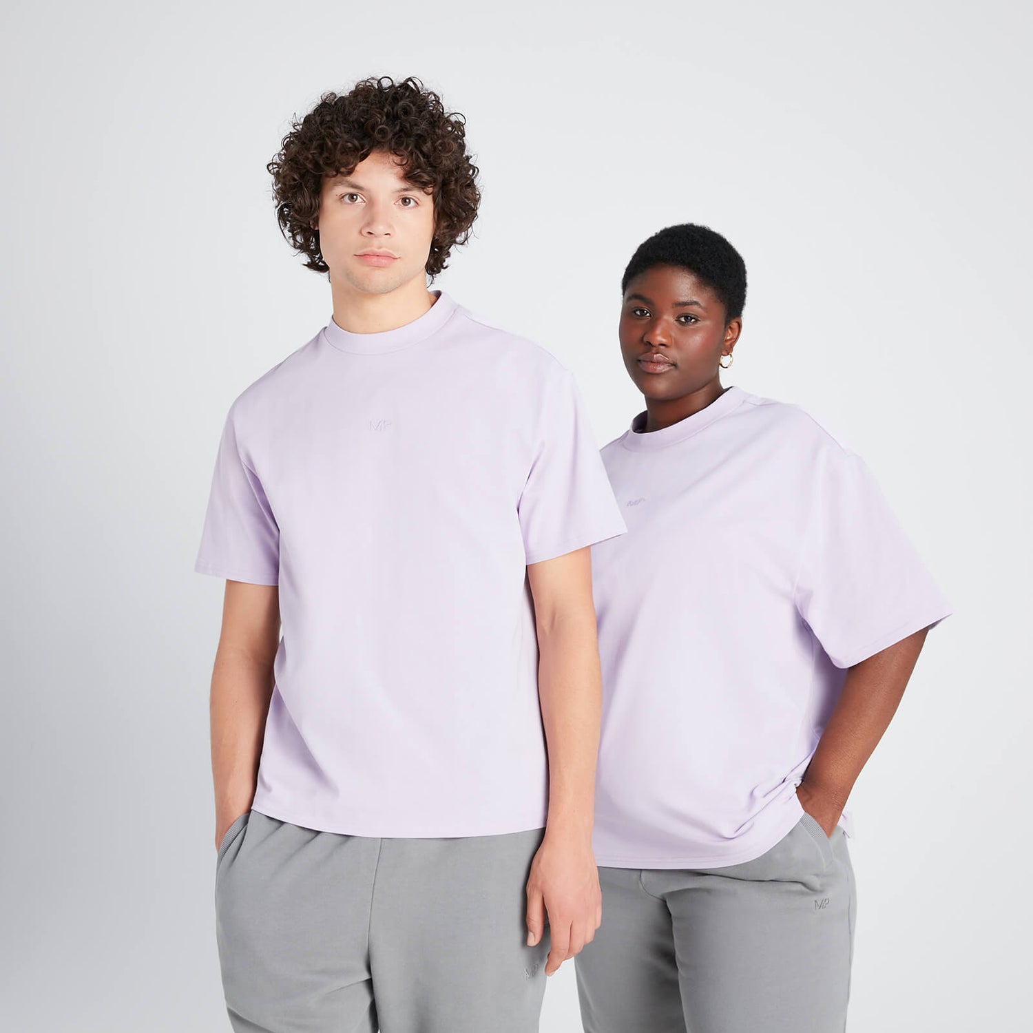 MP Organic Cotton Rest Day Short Sleeve T-Shirt - Pastel Lilac - XXS-XS