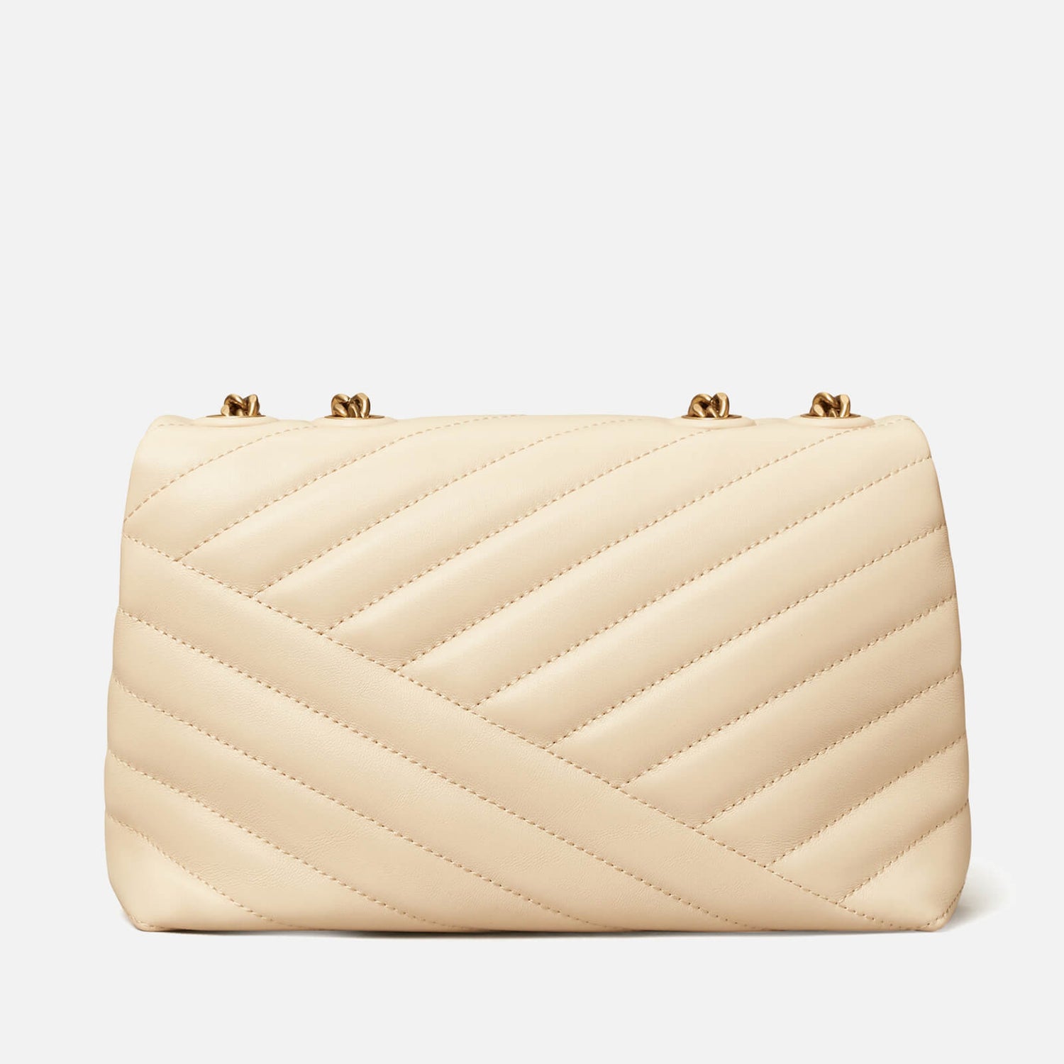 Tory Burch Women's Kira Chevron Small Convertible Shoulder Bag - New Cream 2
