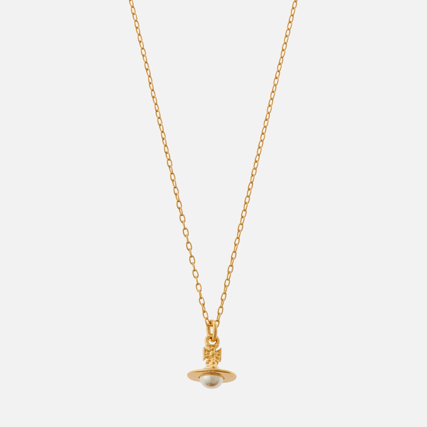 Vivienne Westwood Layla Gold-Tone Swarovski Pearl Necklace