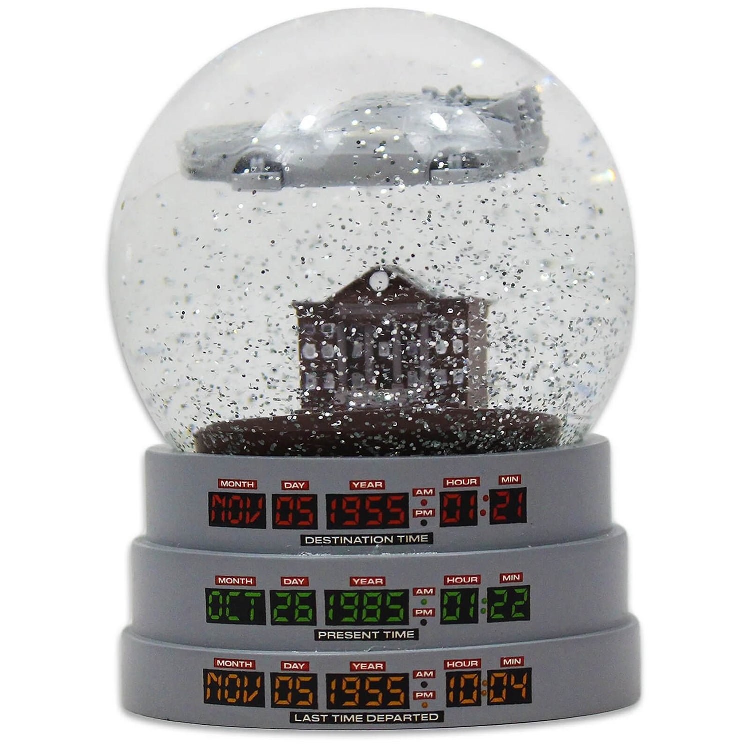 Back to the Future Delorean Snow Globe (65mm)