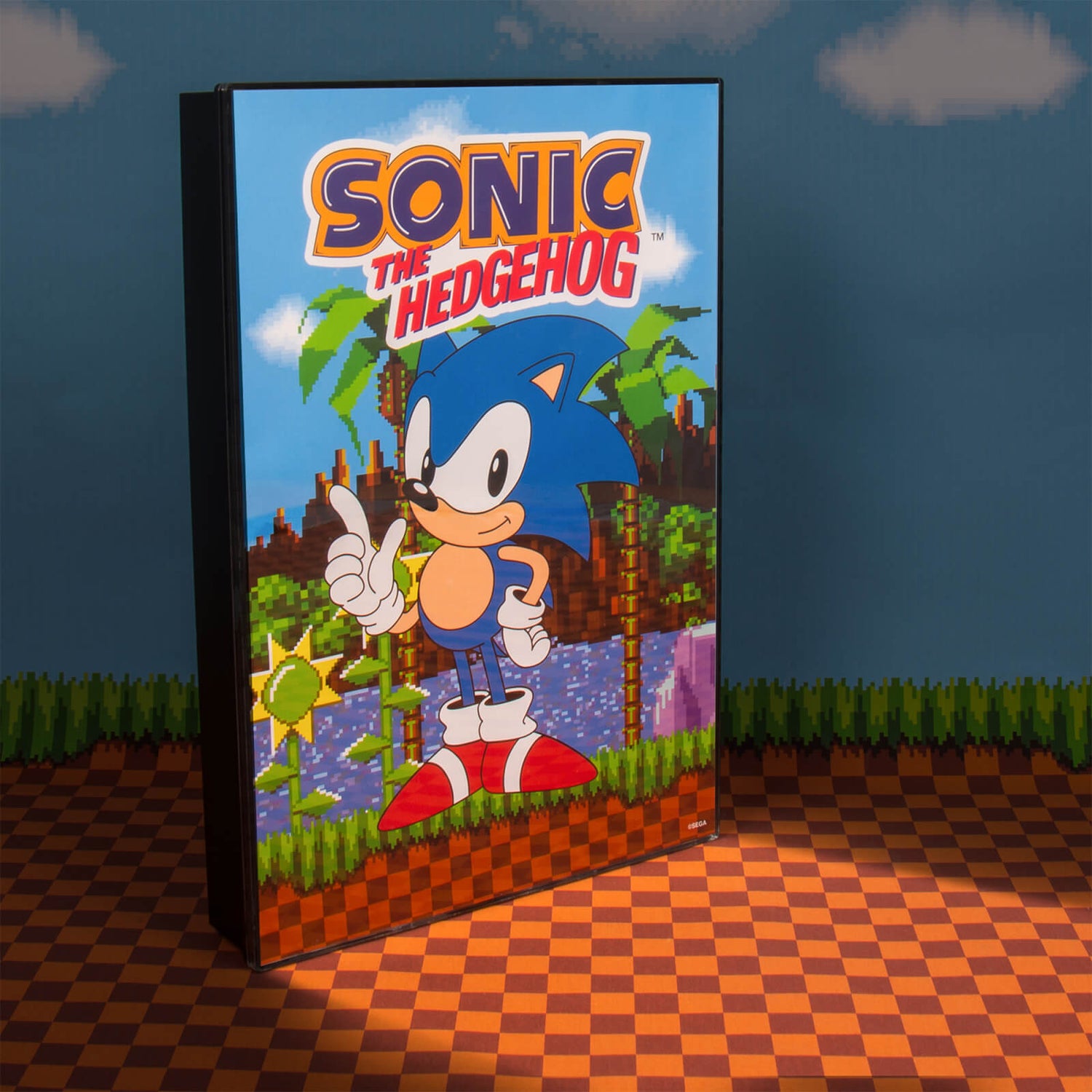 Sonic the Hedgehog Poster Light Gifts - Zavvi US