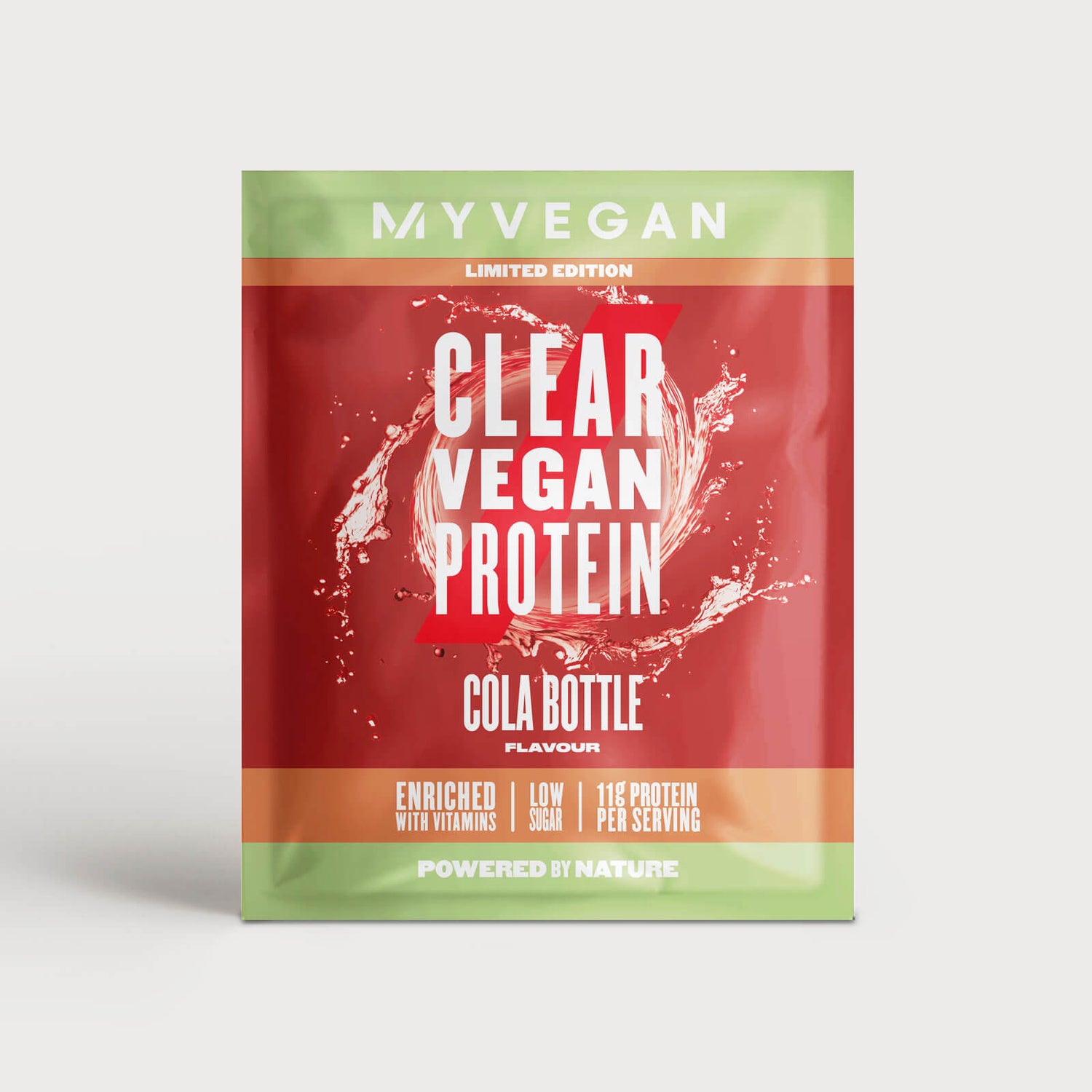 Nápoj Clear Vegan Protein (vzorka) - 15g - Cola Bottle