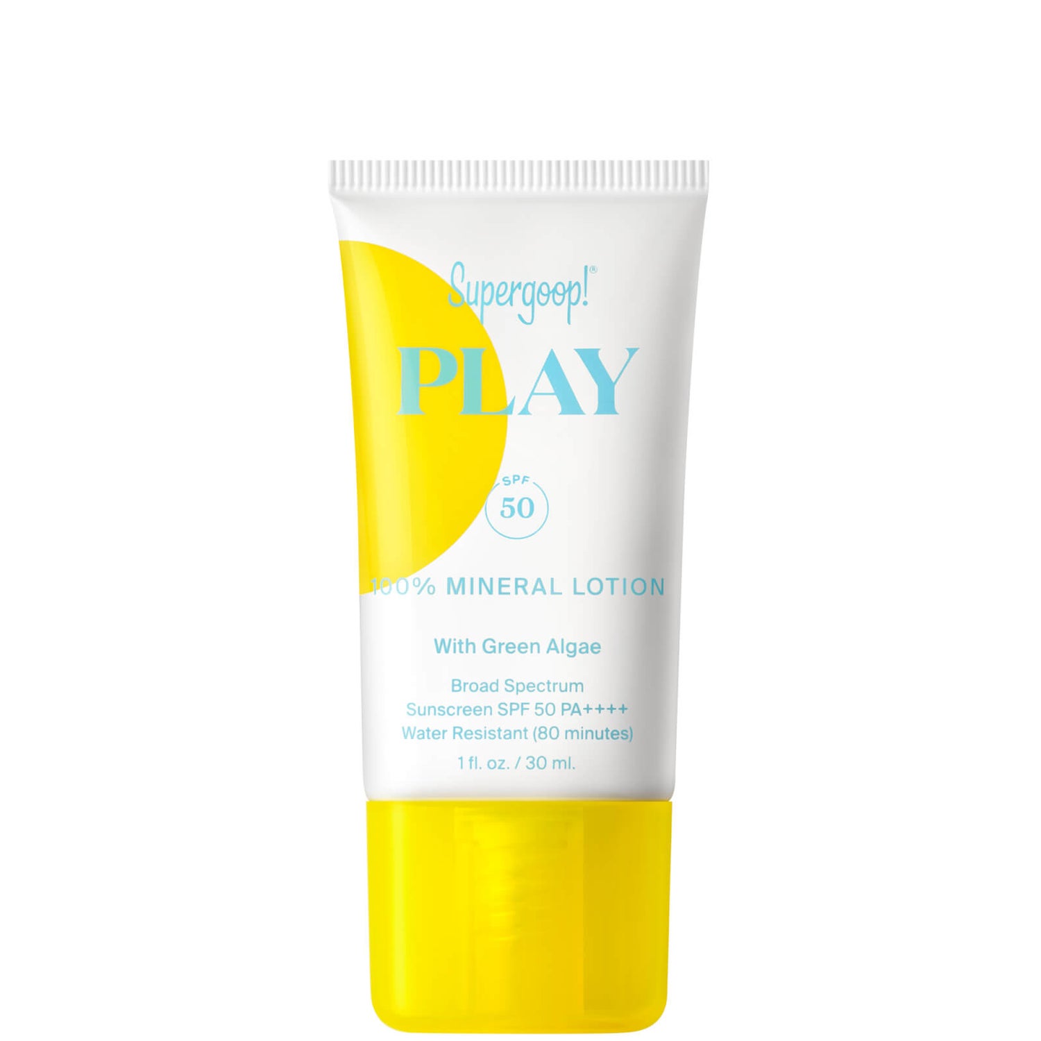 Supergoop! PLAY 100% Mineral Lotion SPF50 with Green Algae 1 fl. oz