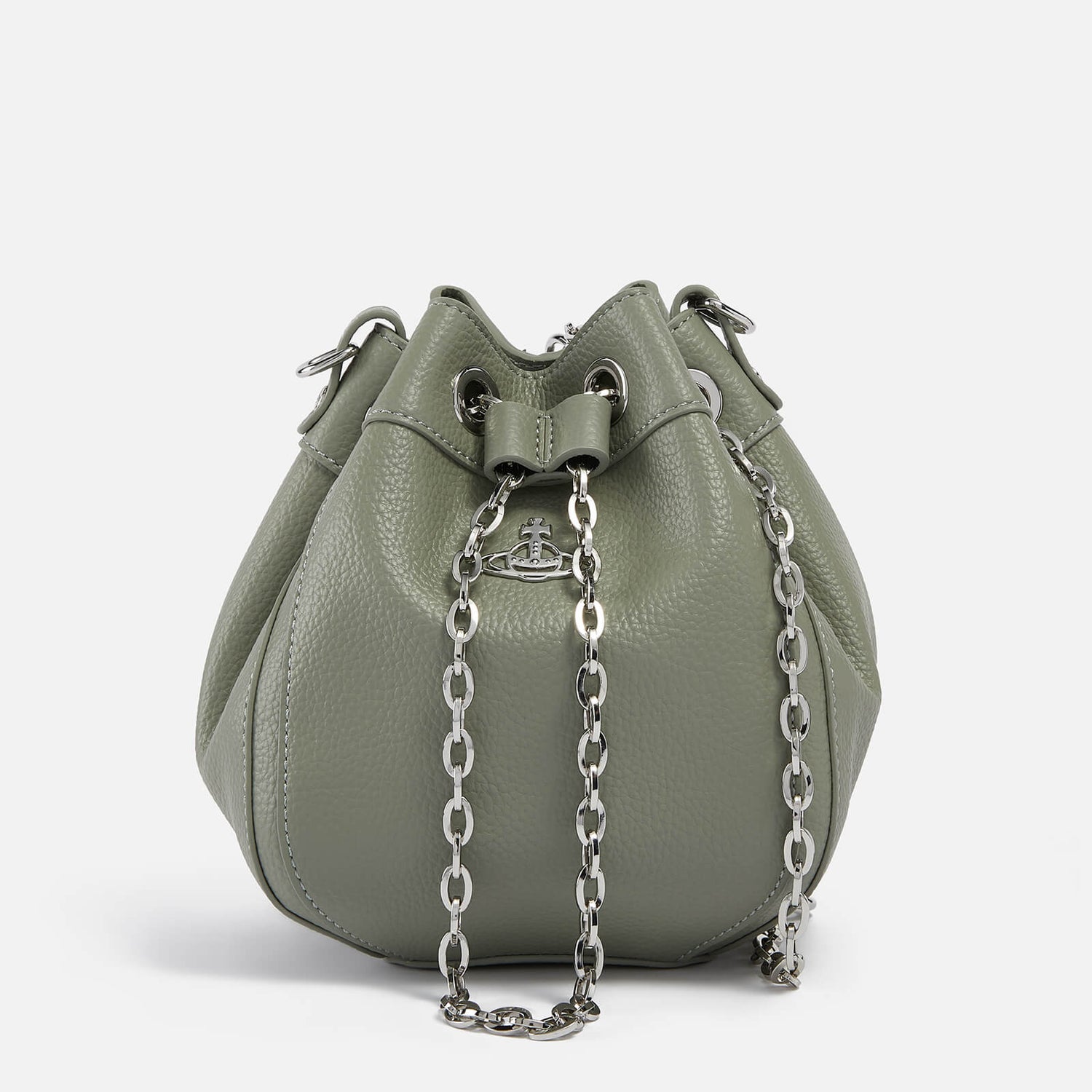 Vivienne Westwood Small Chrissy Vegan Leather Bucket Bag